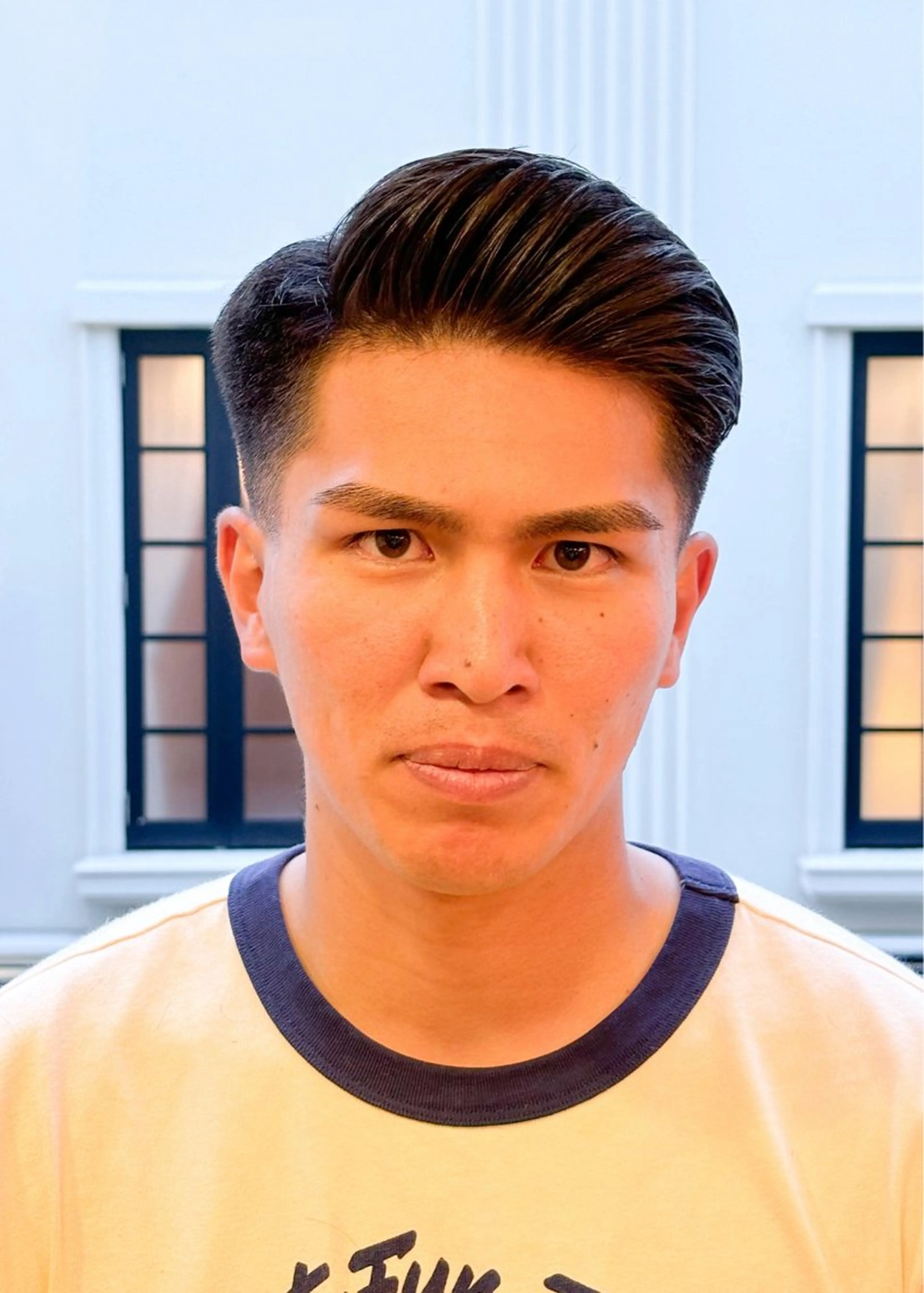 ショート メンズ ツーブロック カット パーマ DAD　BARBERSHOP所属・三宮メンズカット ヨシイッキのヘアスタイル