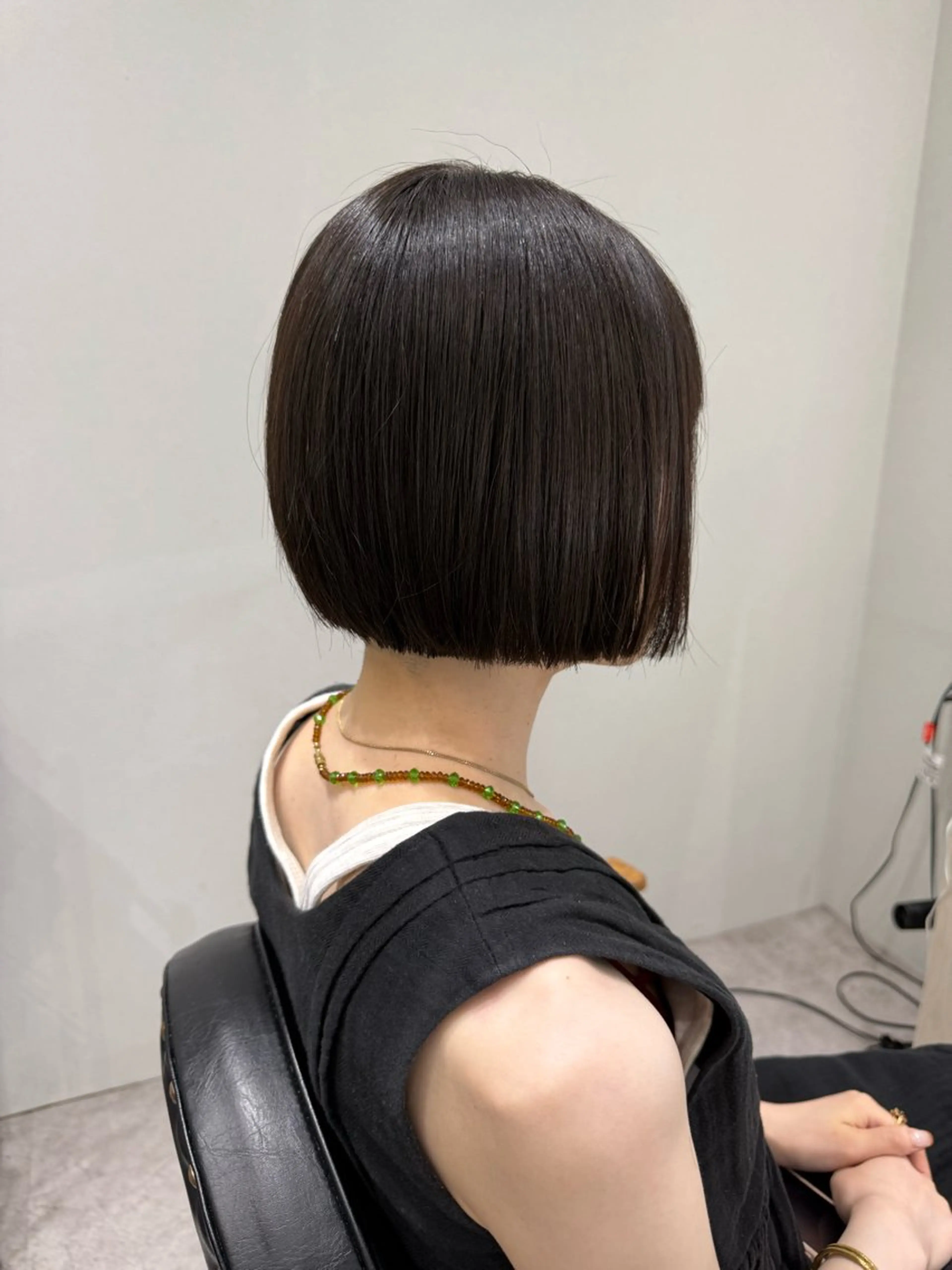ショート ボブ カット soyon 心斎橋店のヘアスタイル