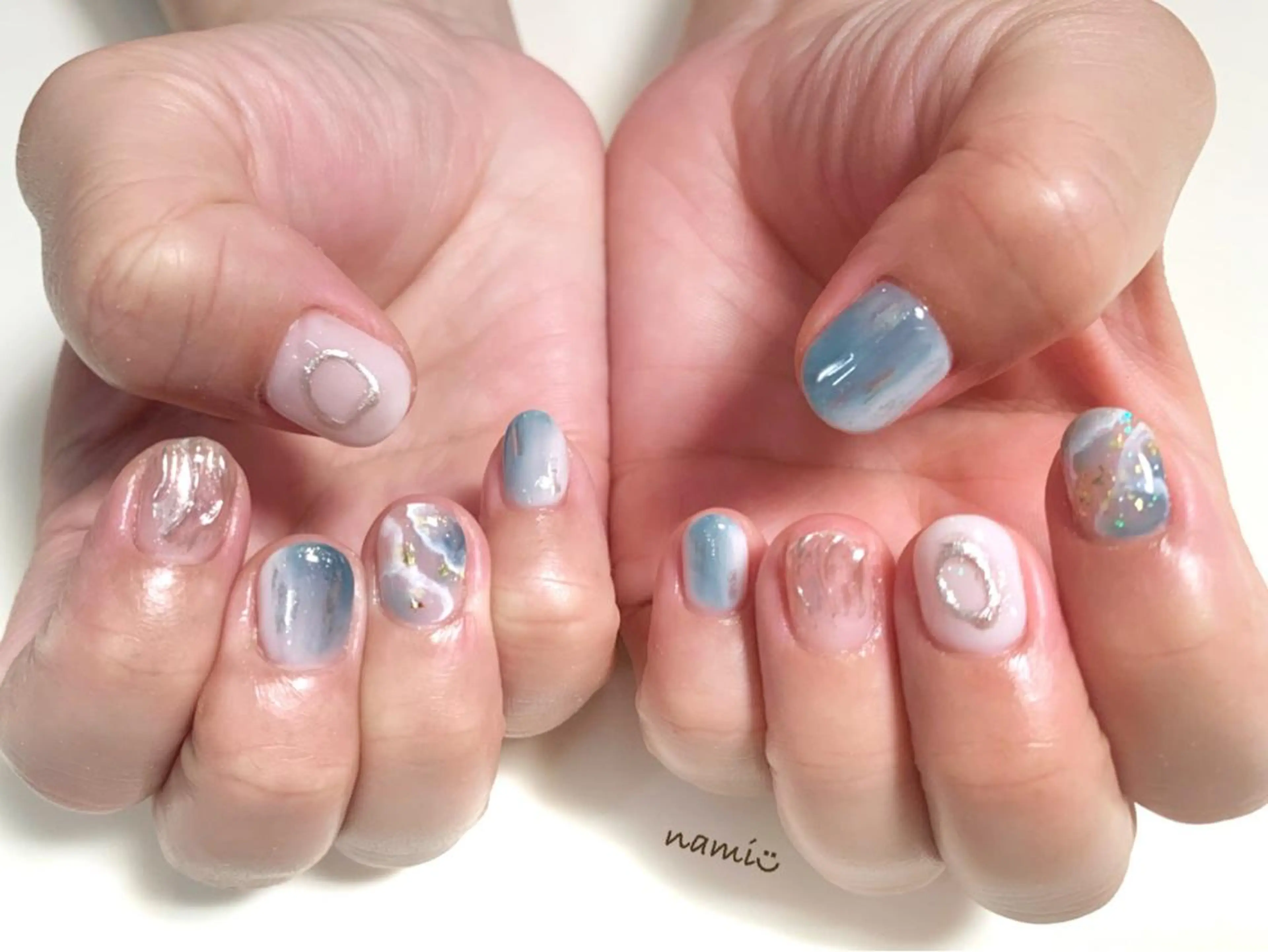 ネイル 持ち込み @.Freestyle 【フリースタイル】所属・根本 奈美のネイルデザイン