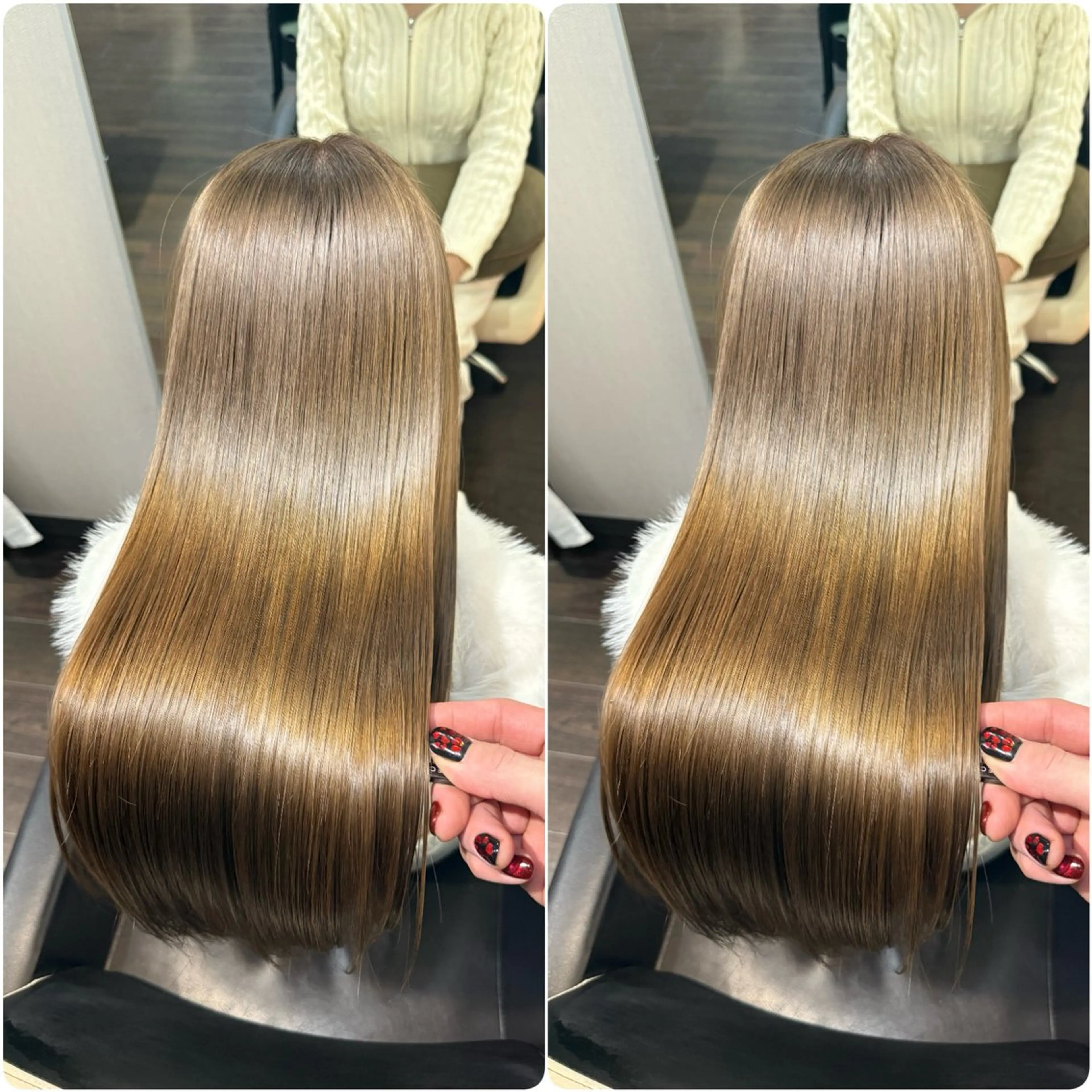 ロング カラー カット ヘアカラー トリートメント ヘッドスパ youres hair 東口店所属・🌸ULTOWA🌸 髪質改善/縮毛/店長のヘアスタイル