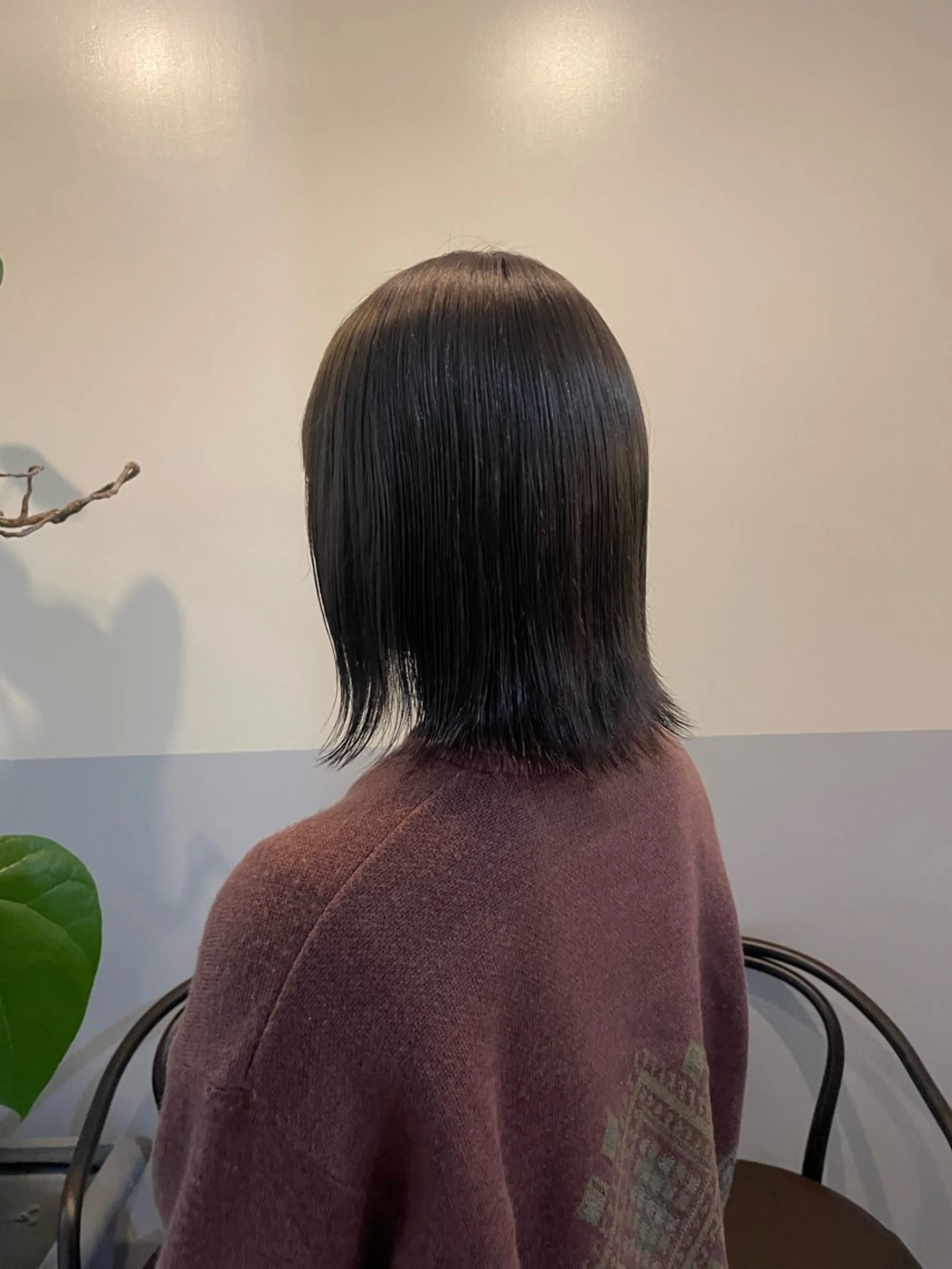 カラー basho ノエ.／カットモデルのヘアスタイル