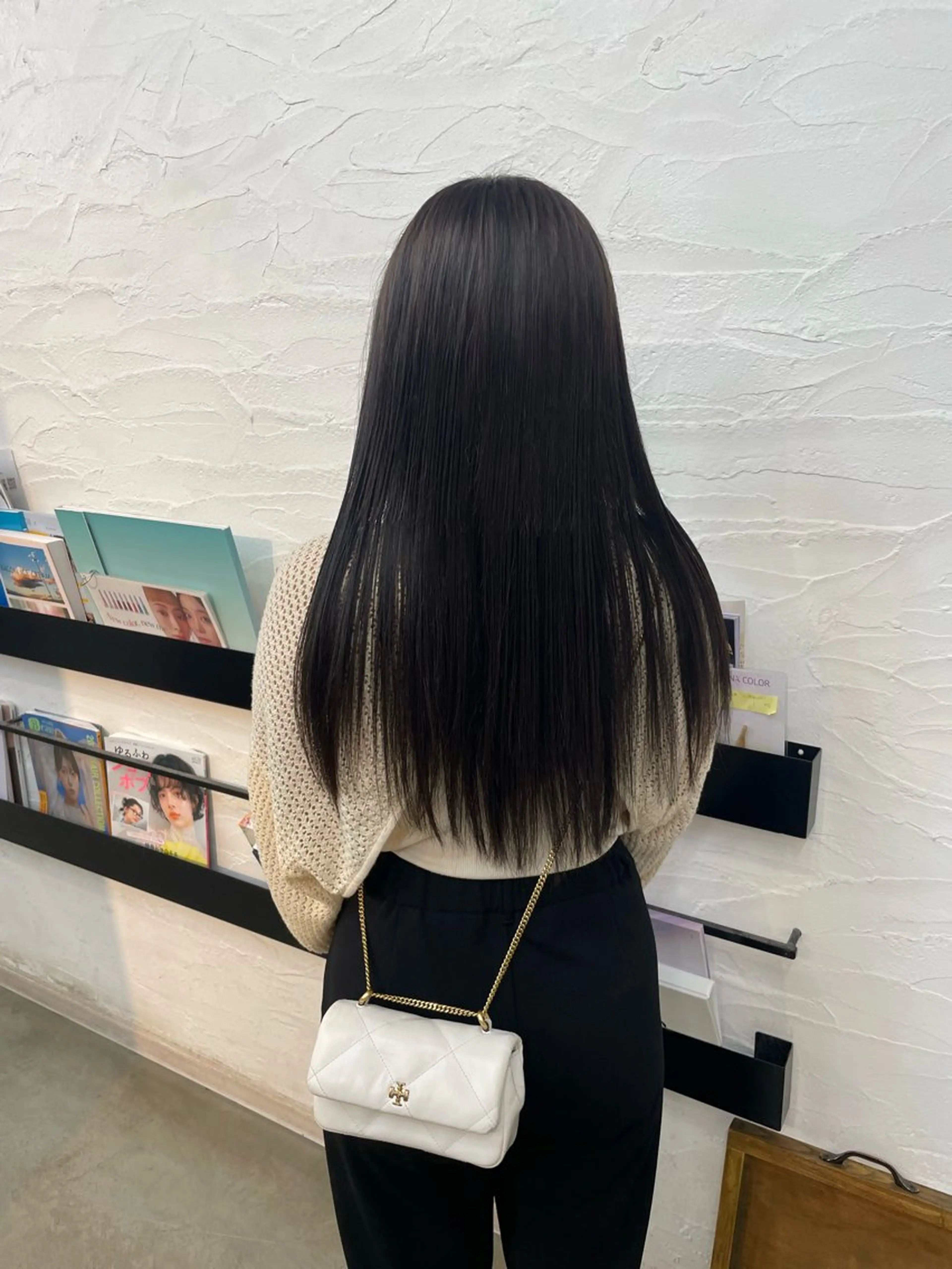 ロング ボブ エクステ ロング エクステ 尾崎 弘和のヘアスタイル