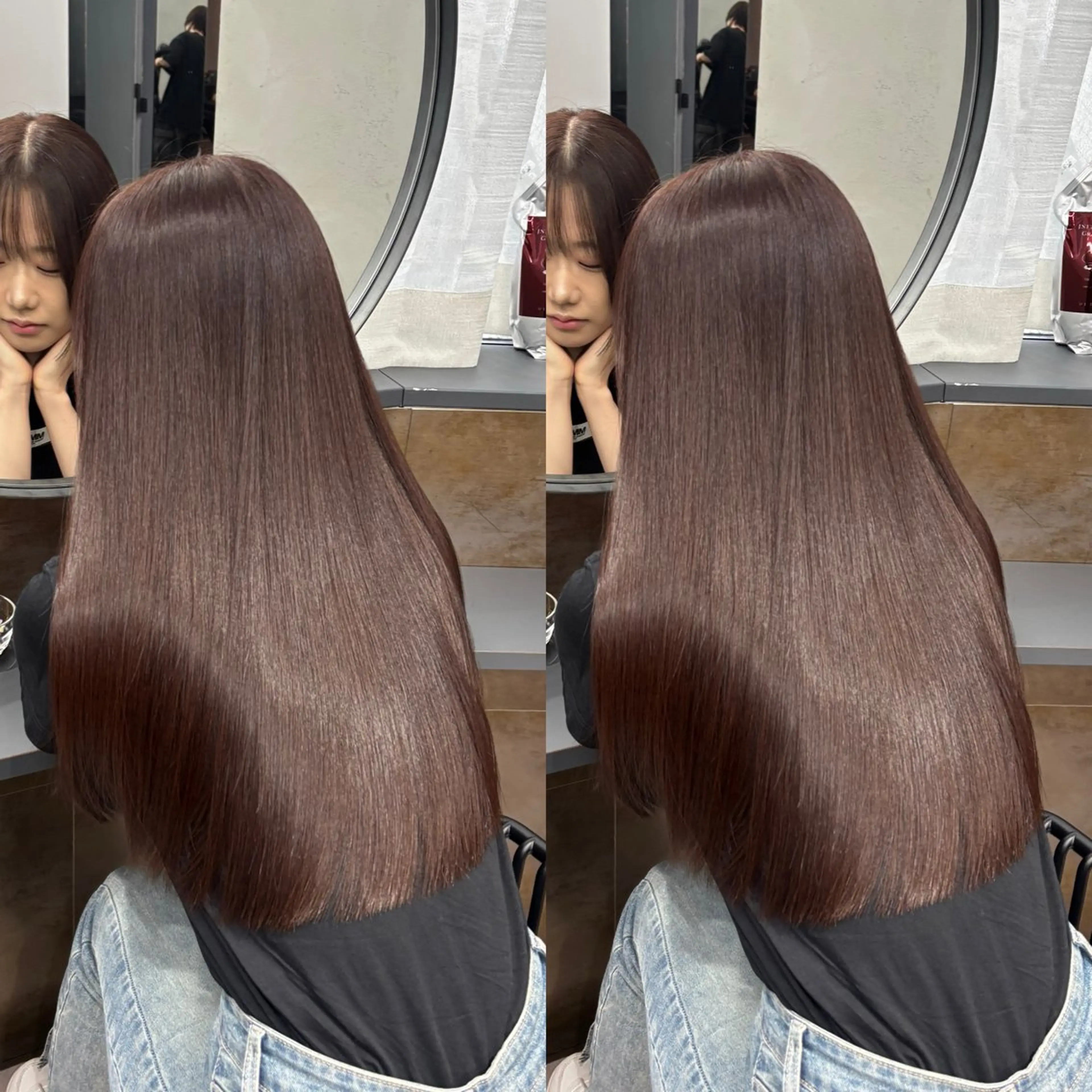 ロング カラー カット ヘアカラー 縮毛矯正 トリートメント 新宿No.1艶髪矯正 美艶カラー/FUKAのヘアスタイル