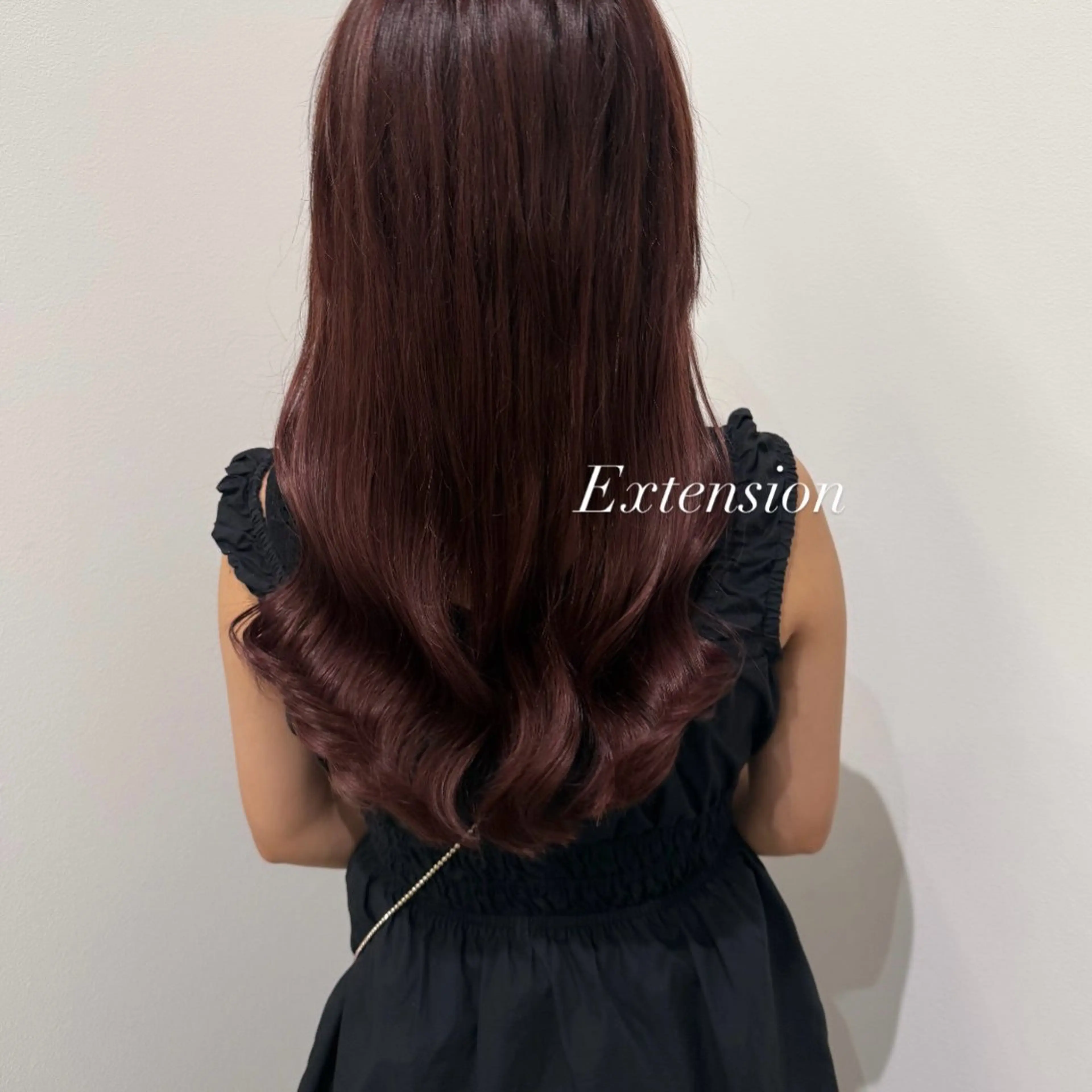 【モデルメニュー】シールエクステ80本＋馴染ませカット🎀（オフ代＋1,100円）の写真
