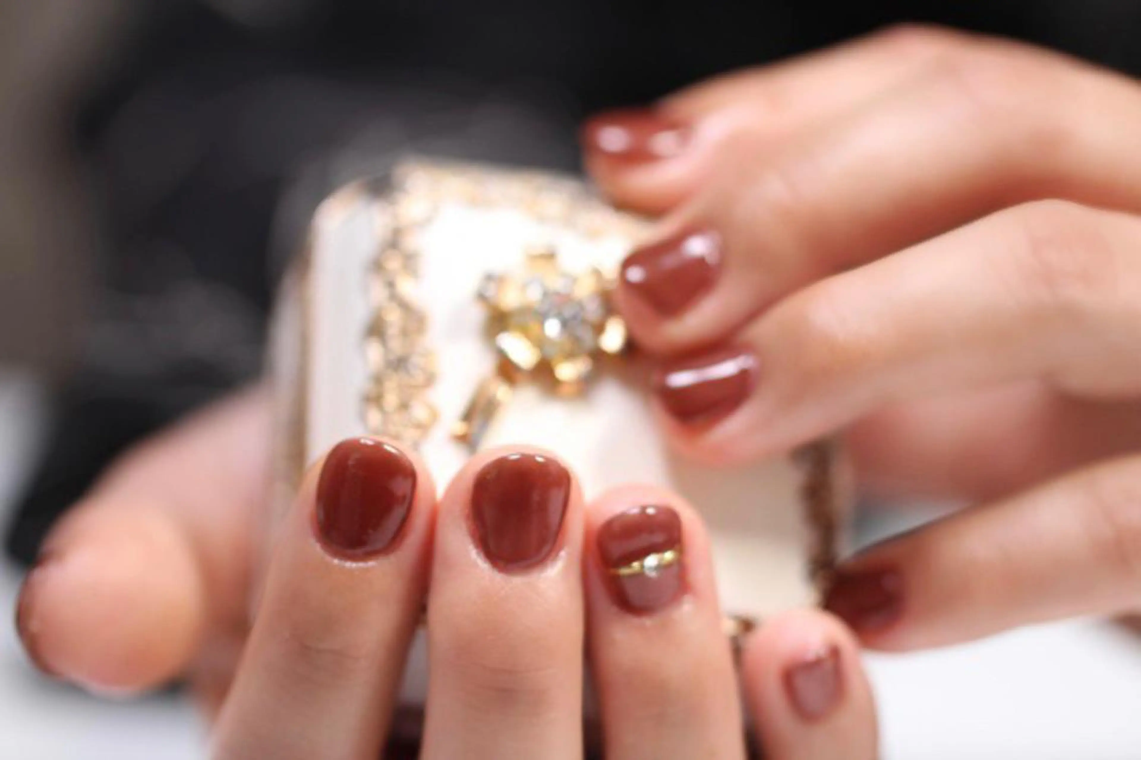 ネイル ジェルネイル ワンカラーネイル ママリンド　志村坂上店所属・しみ えんのネイルデザイン