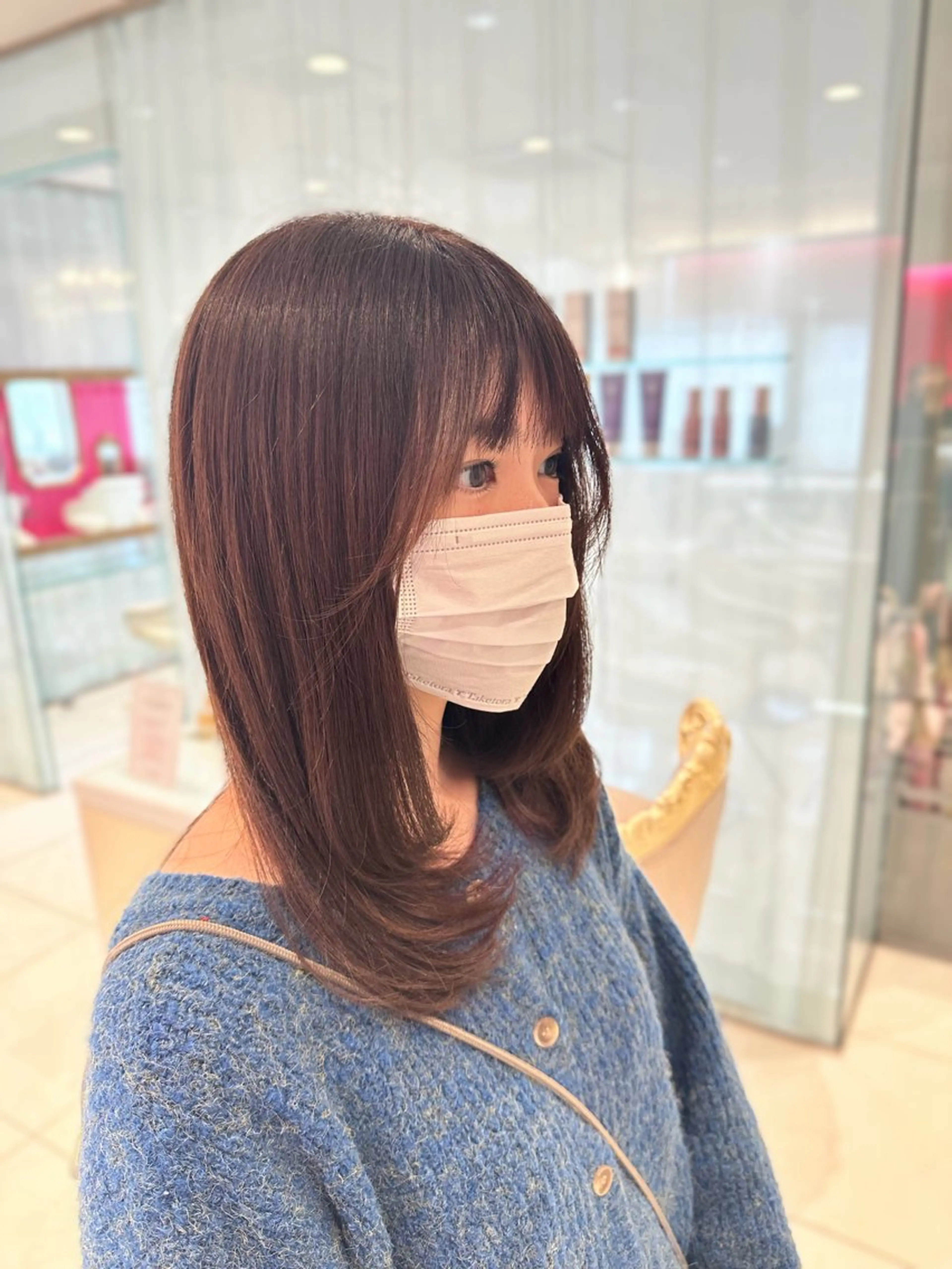 ロング カラー イルミナカラー インナーカラー レイヤーカット Ley所属・松浦 麻衣のヘアスタイル