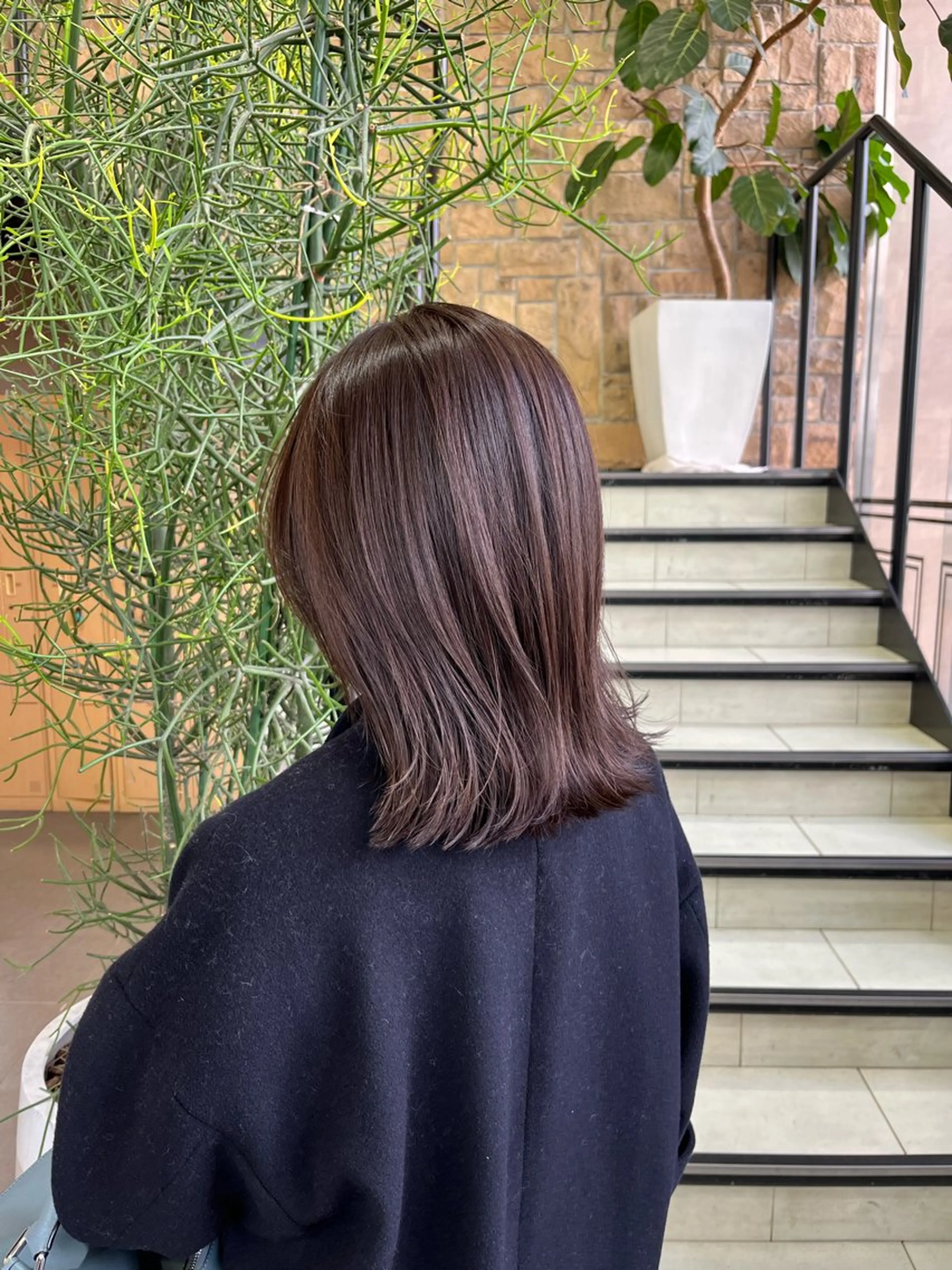 セミロング カラー カット ヘアカラー トリートメント ✨艶カラー/透明感 カラー/ふうき✨のヘアスタイル