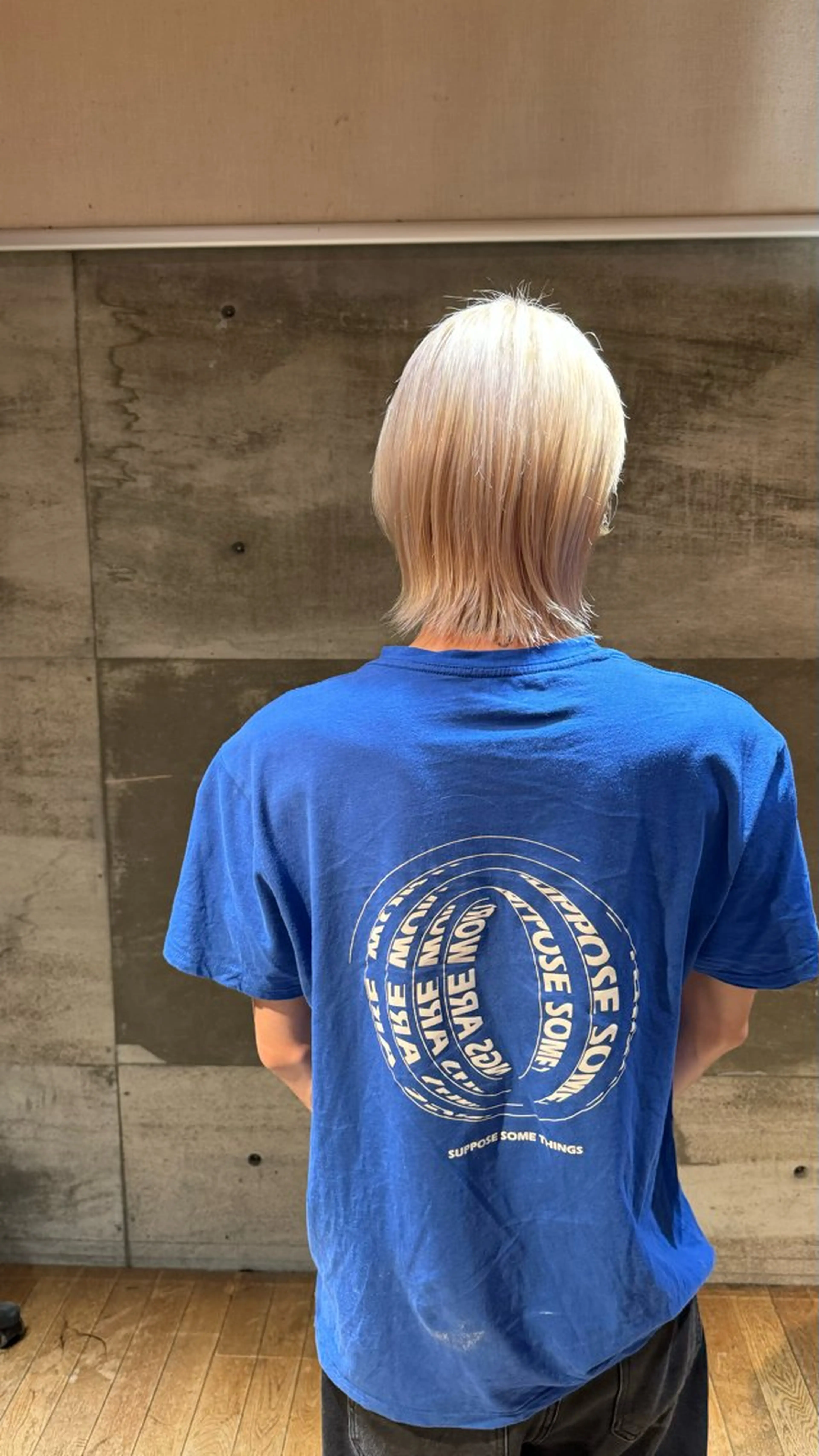 カラー メンズ 中村 空のヘアスタイル
