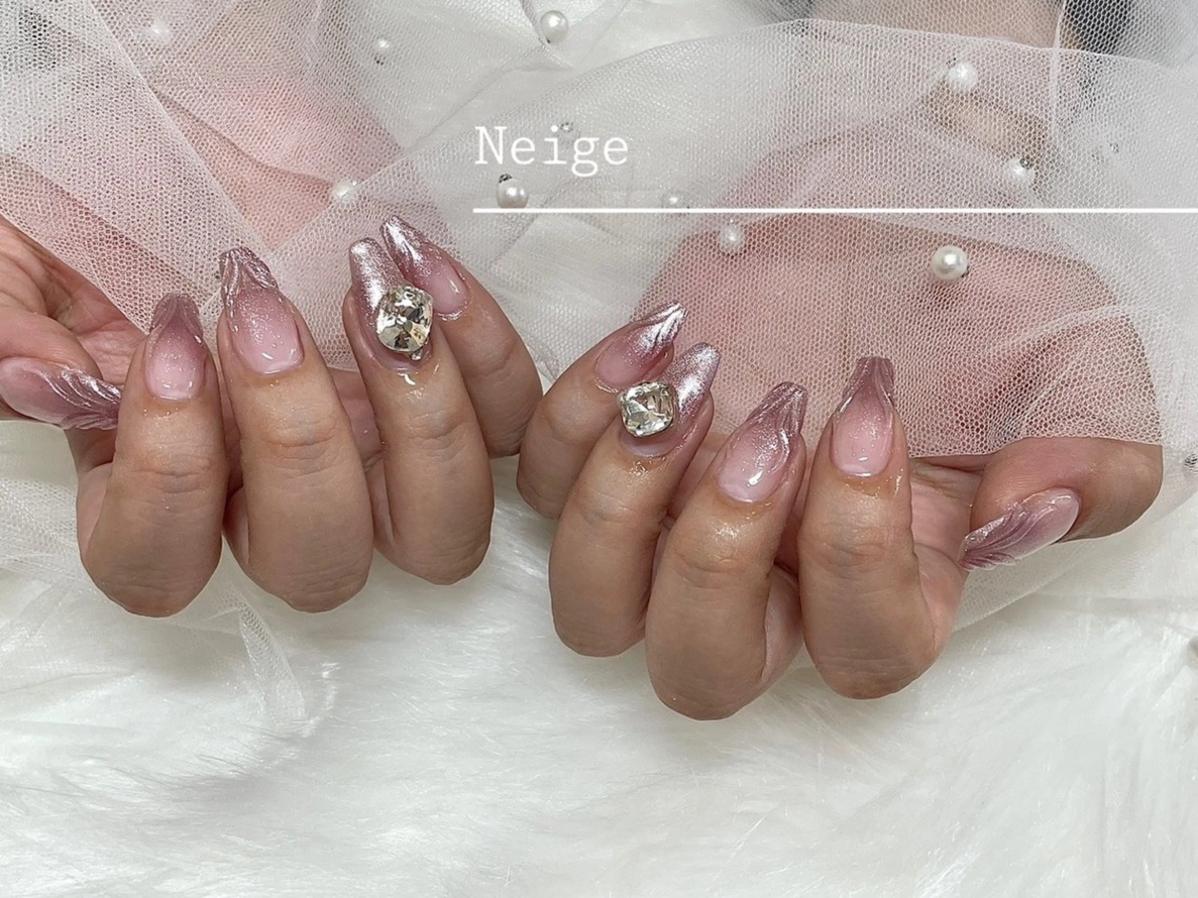 ネイル ハンドネイル Neige所属・Neige 𓂃 aiのネイルデザイン