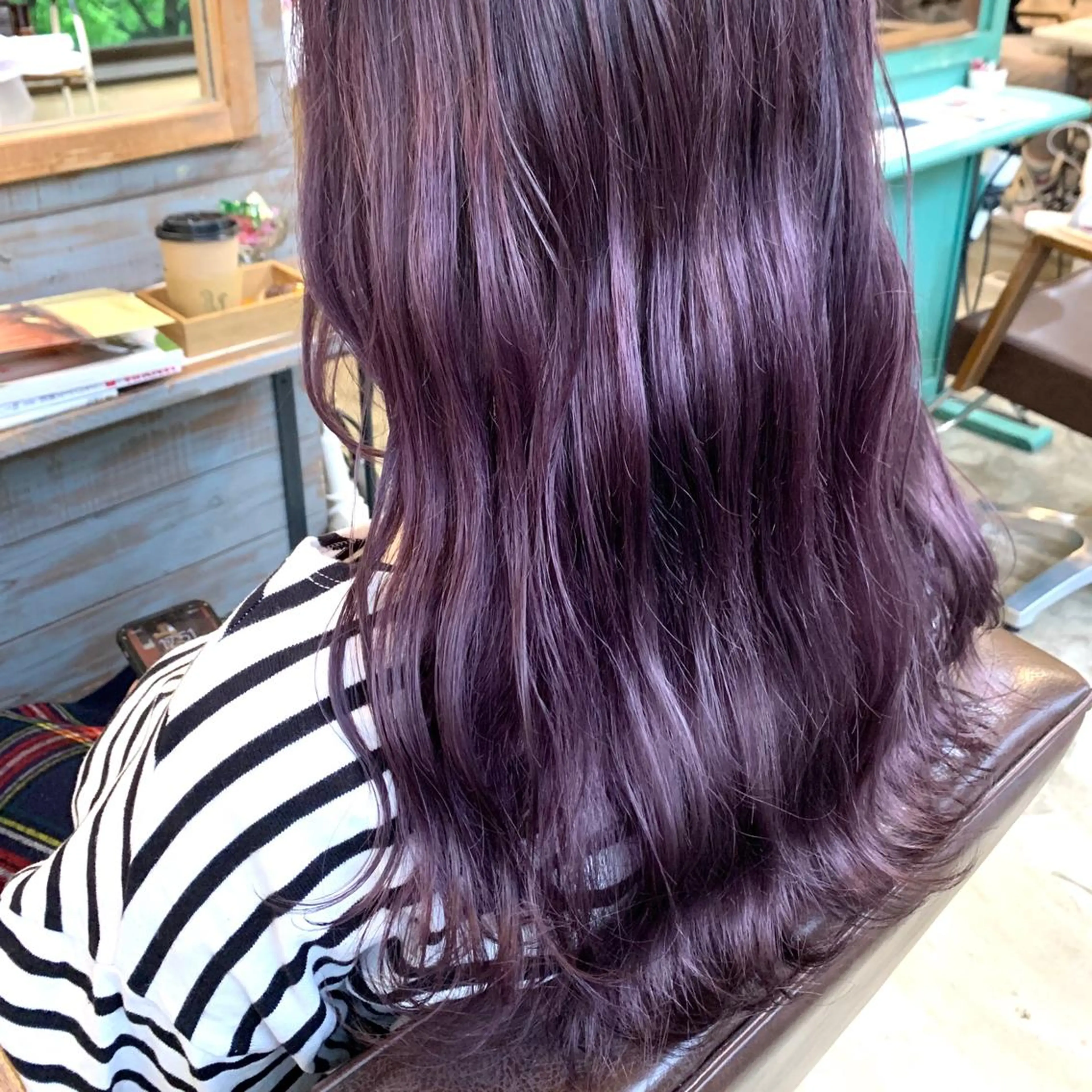 ロング カラー ヘアアレンジ merci.所属・🌻あいり merci.🌻のヘアスタイル