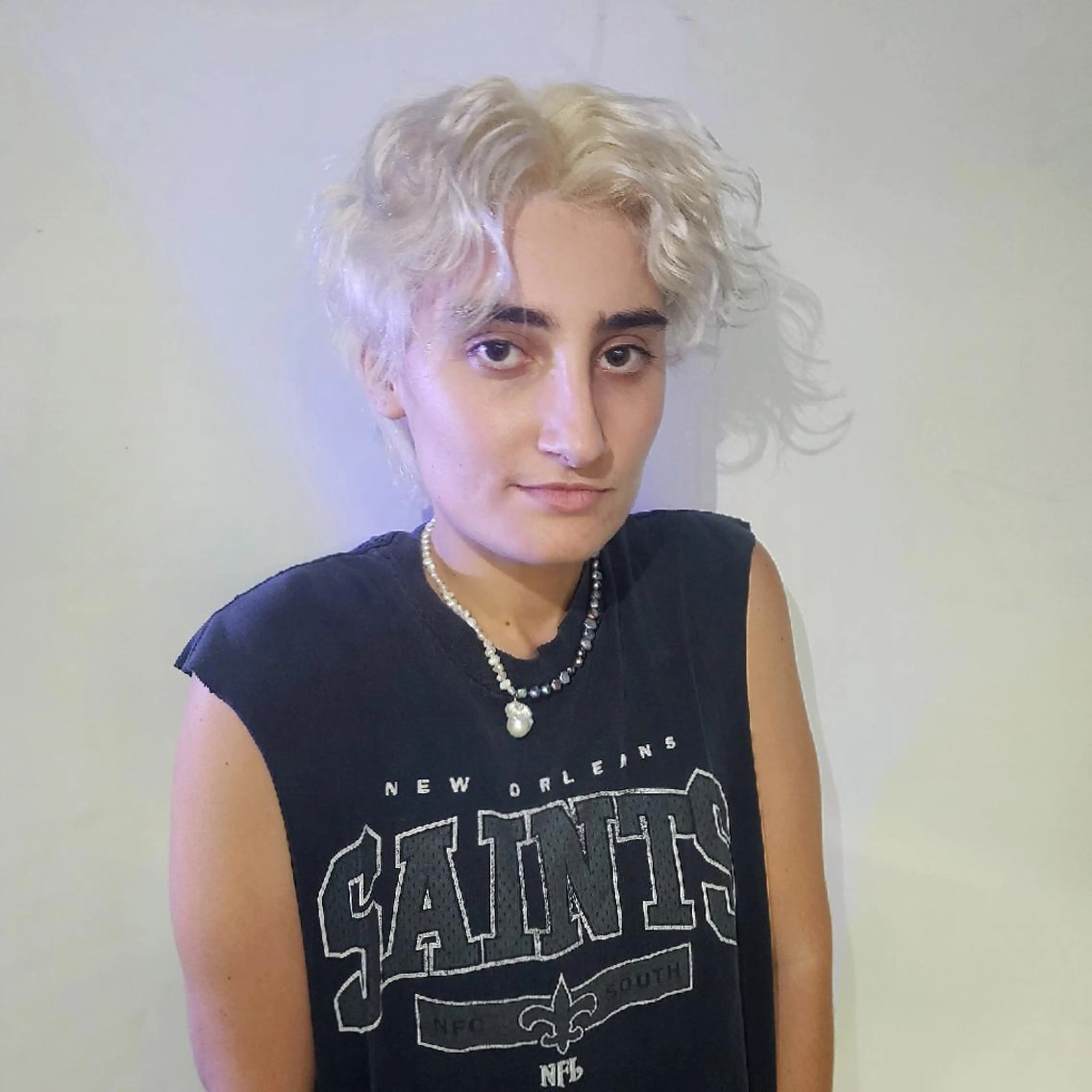 ショート Backbocker所属・ハイトーン/ブリーチ /デザインカラーのヘアスタイル