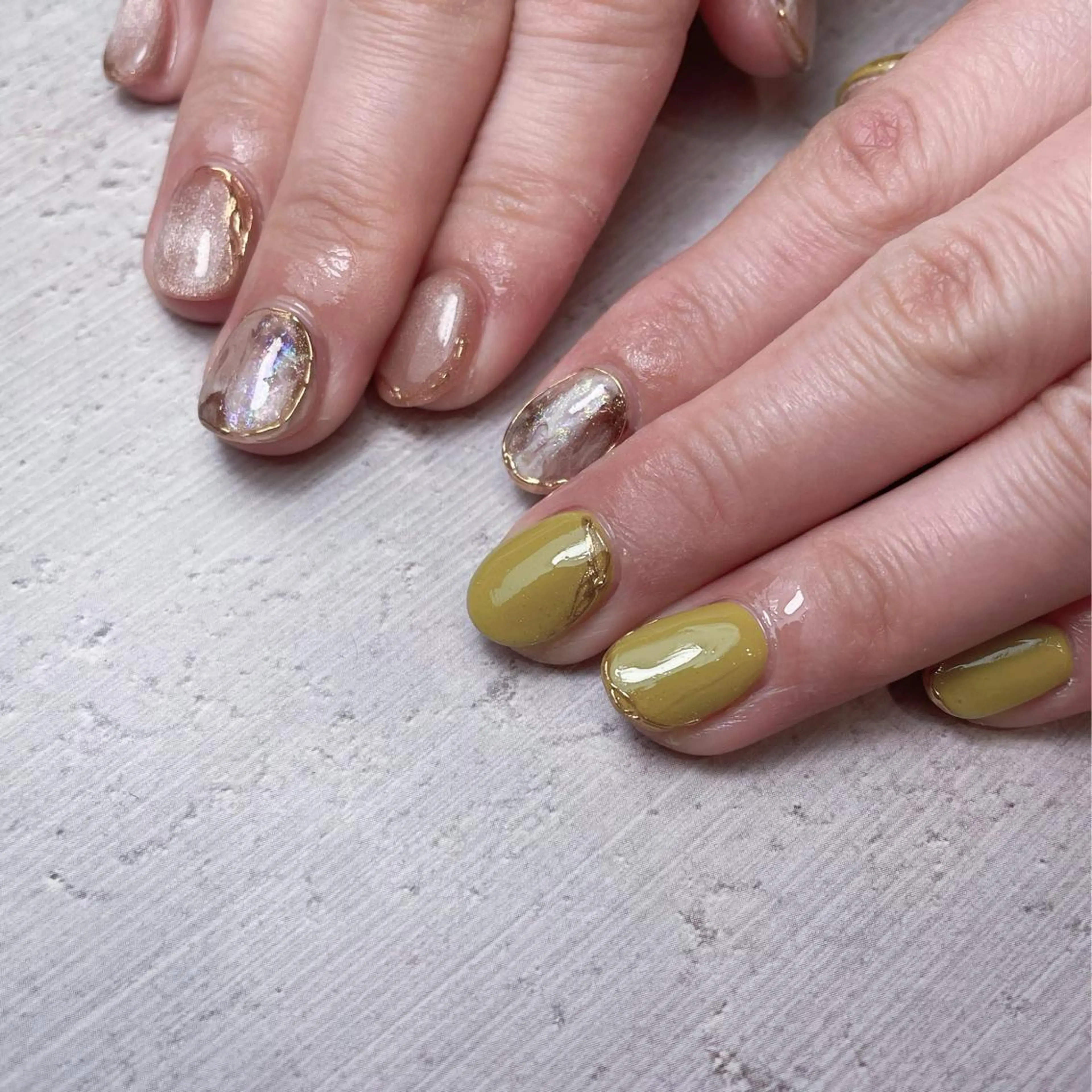 ネイル 持ち込み ハンドネイル nail&eyelash mate所属・京都/東向日/ ayumiのネイルデザイン