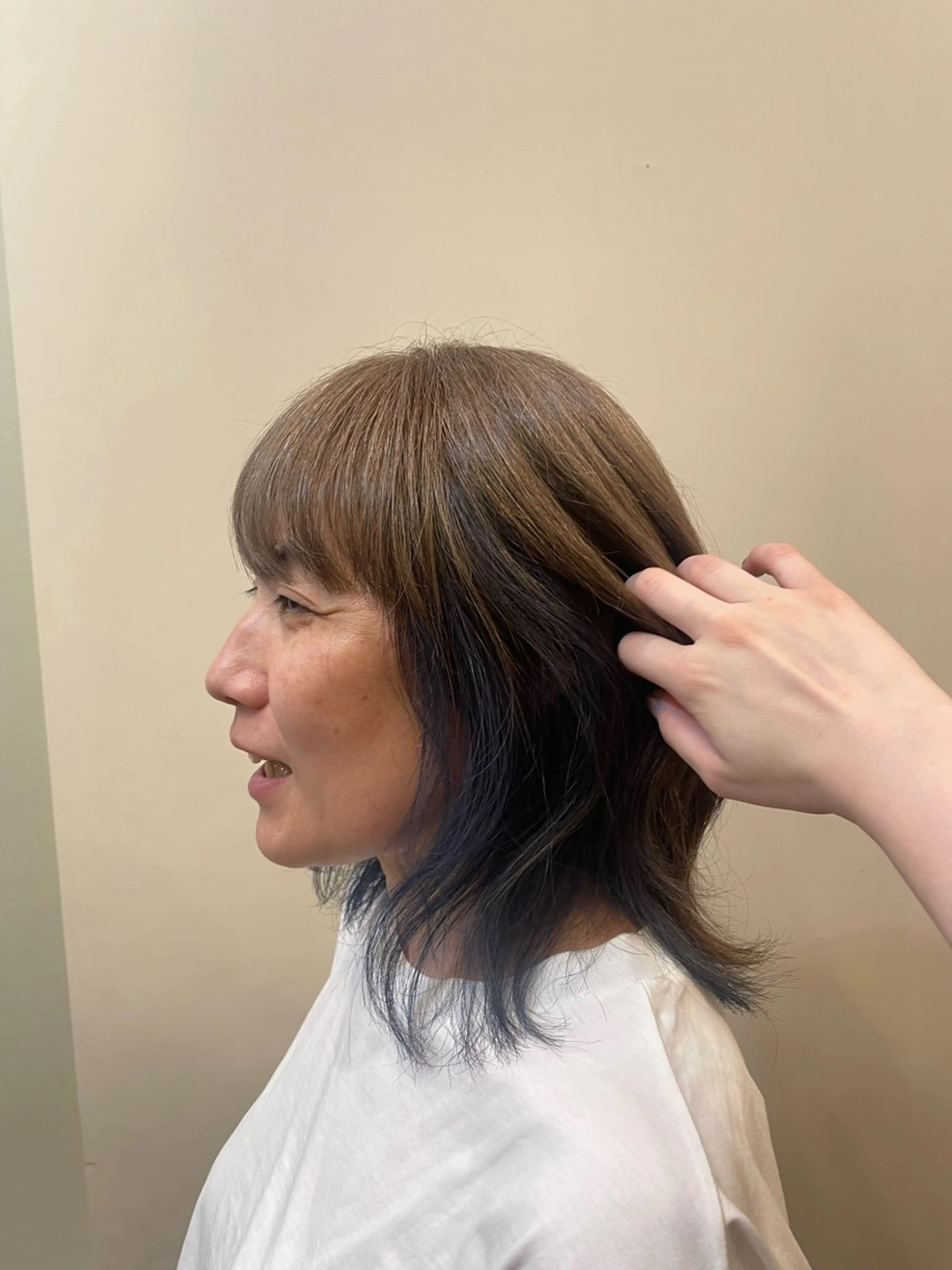 カラー 白髪ケア  BAUM まやのヘアスタイル