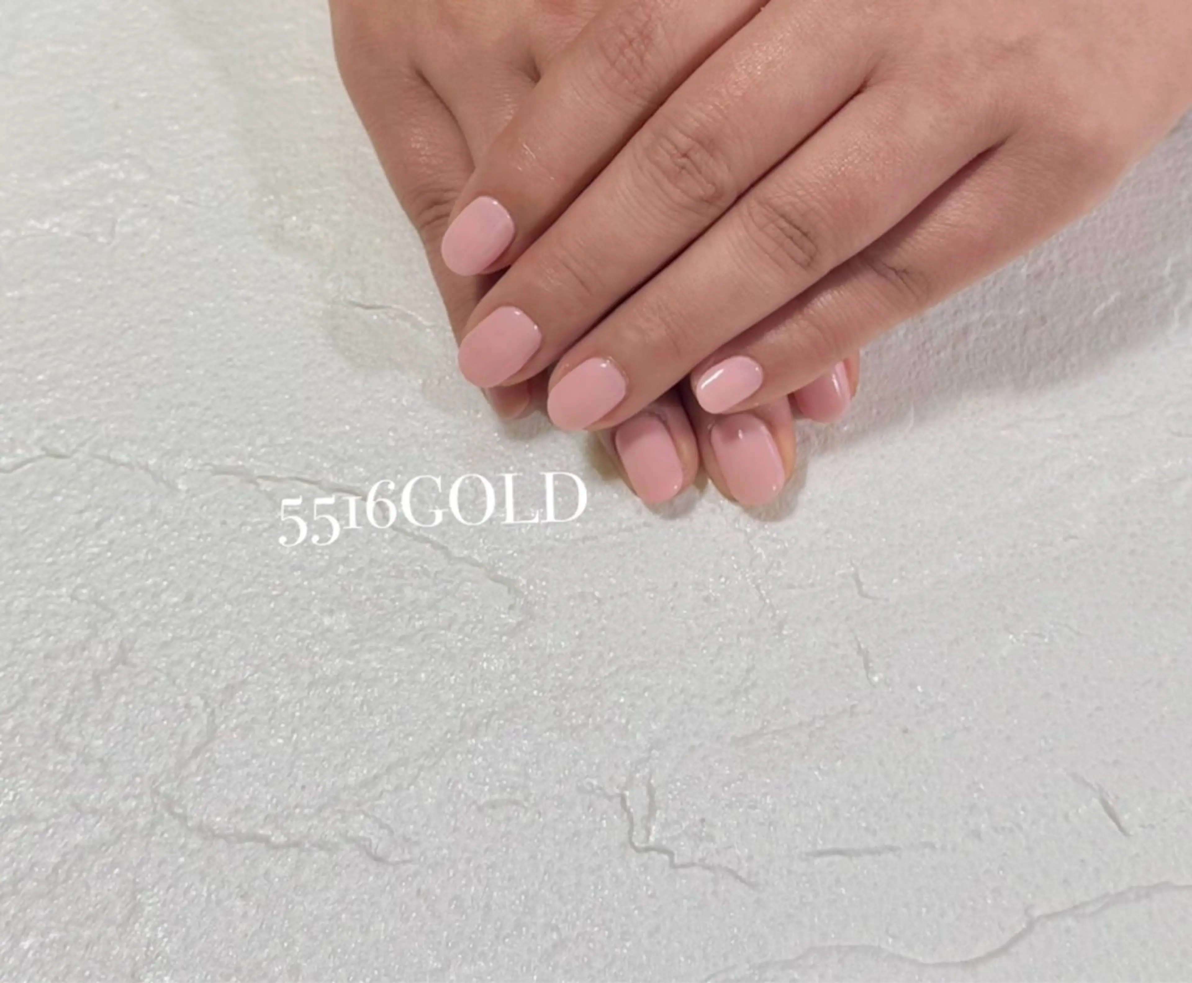 ネイル 桜ネイル ワンカラーネイル ピンク 💎5516 MACHIKOのネイルデザイン