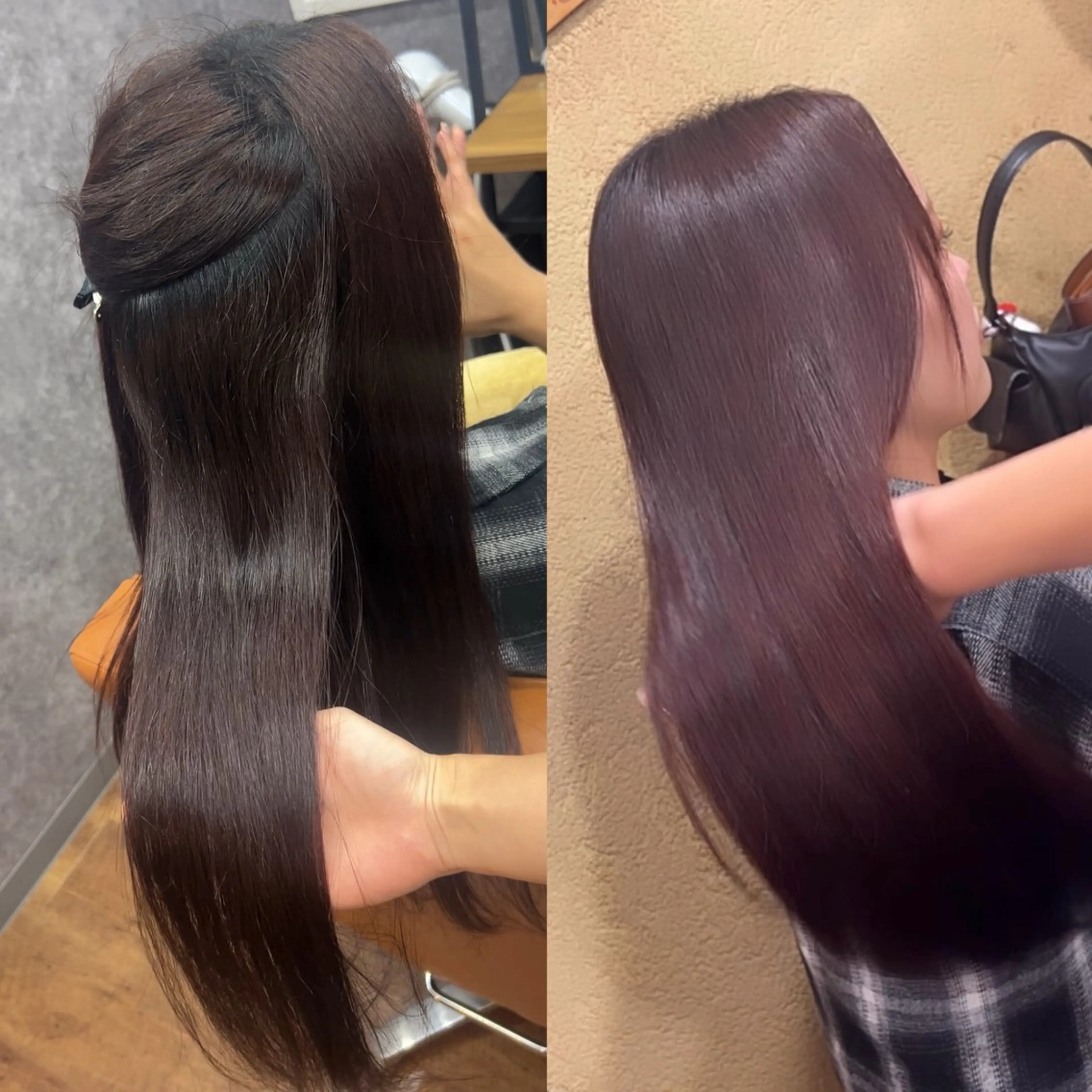 ロング カット 縮毛矯正 トリートメント cocoa【ココア】船橋所属・Cocoa船橋🦄 chinamiのヘアスタイル