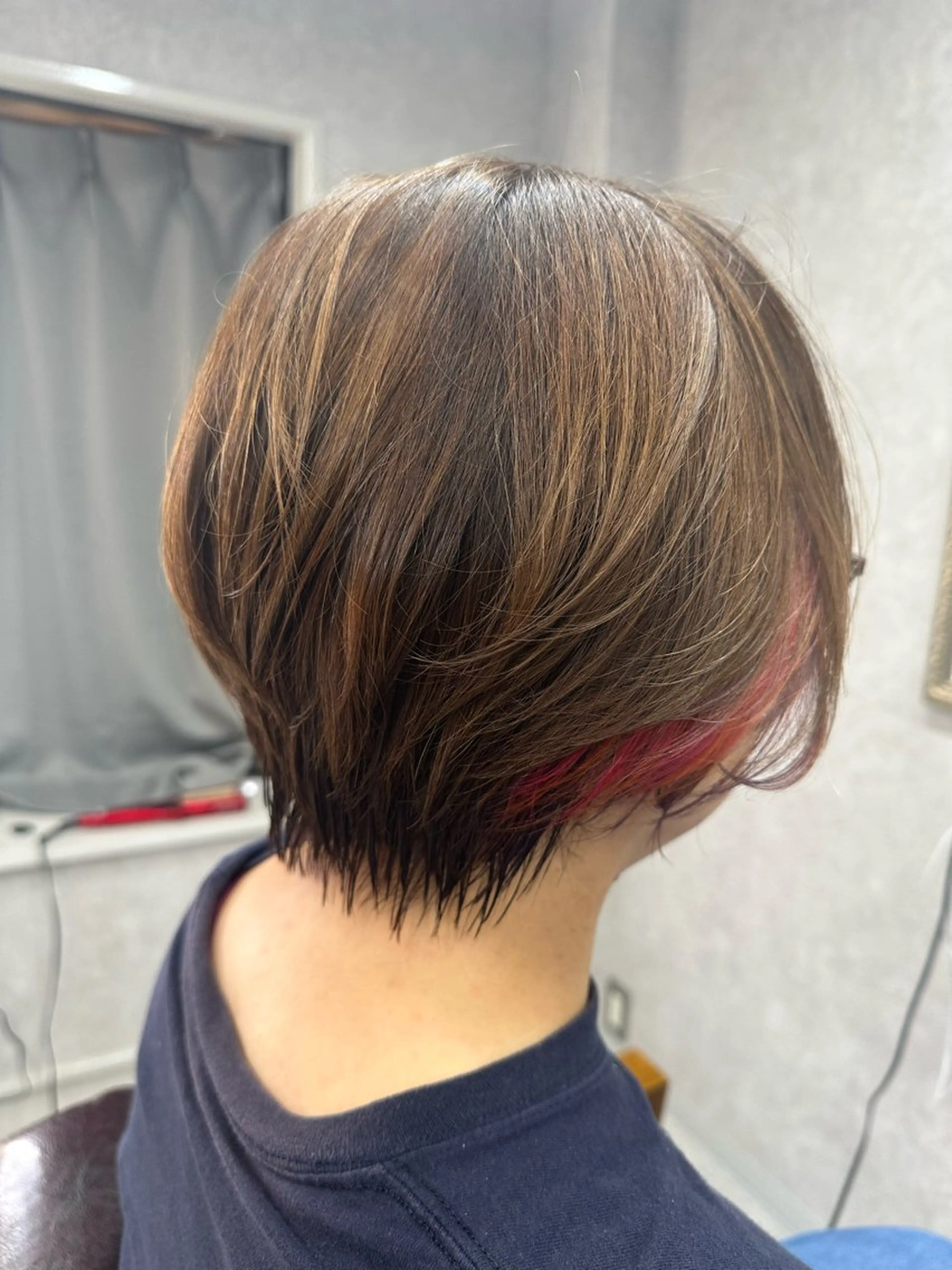 ショート カラー カット ヘアカラー トリートメント Lien 深井店のヘアスタイル