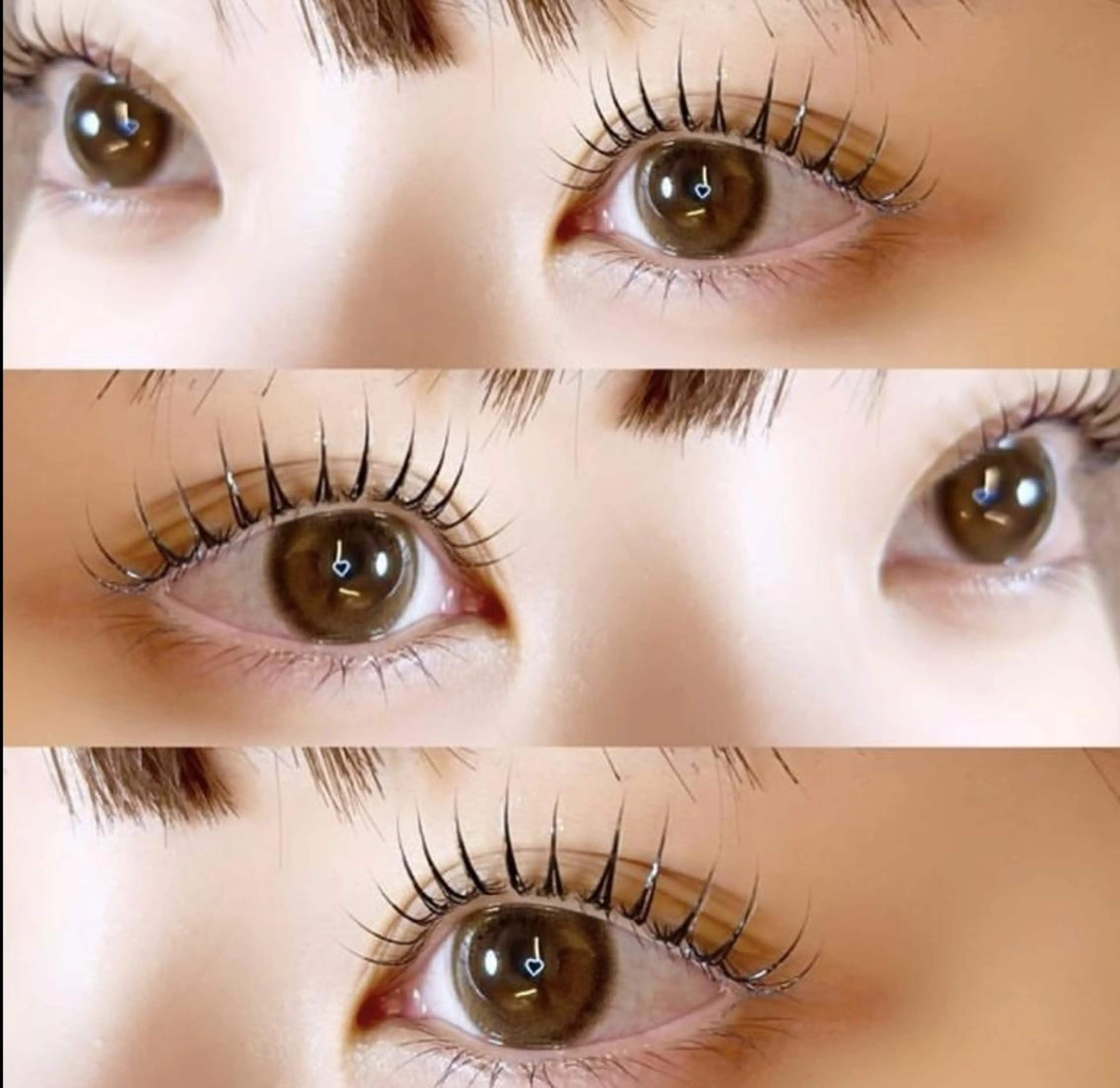 マツエク・マツパ 束感まつ毛 韓国風マツエク パリジェンヌラッシュリフト マツパ 🪽fein.🪽 eye&nail💞のネイルデザイン