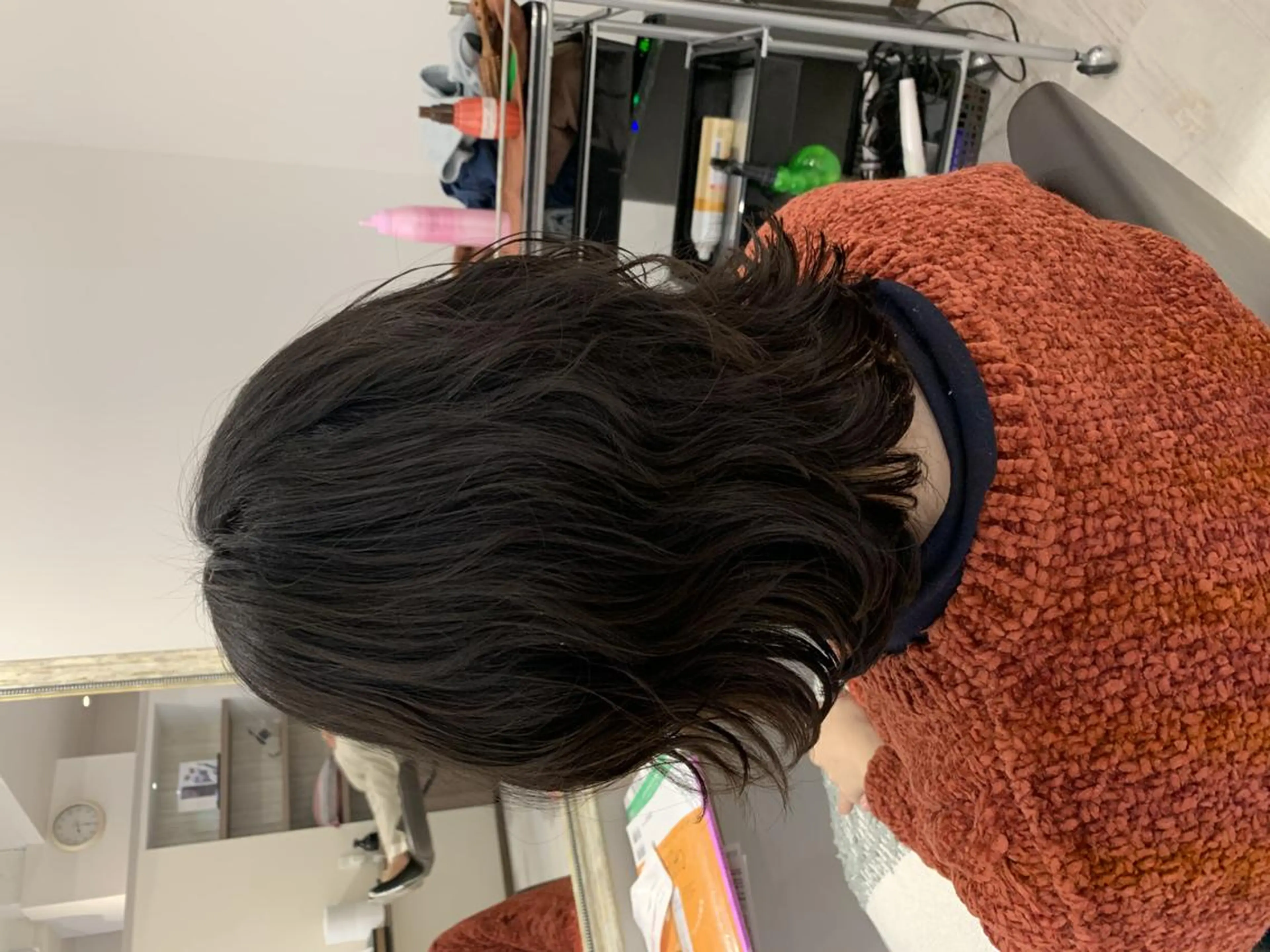 ミディアム パーマ 瀬尾 由希菜のヘアスタイル