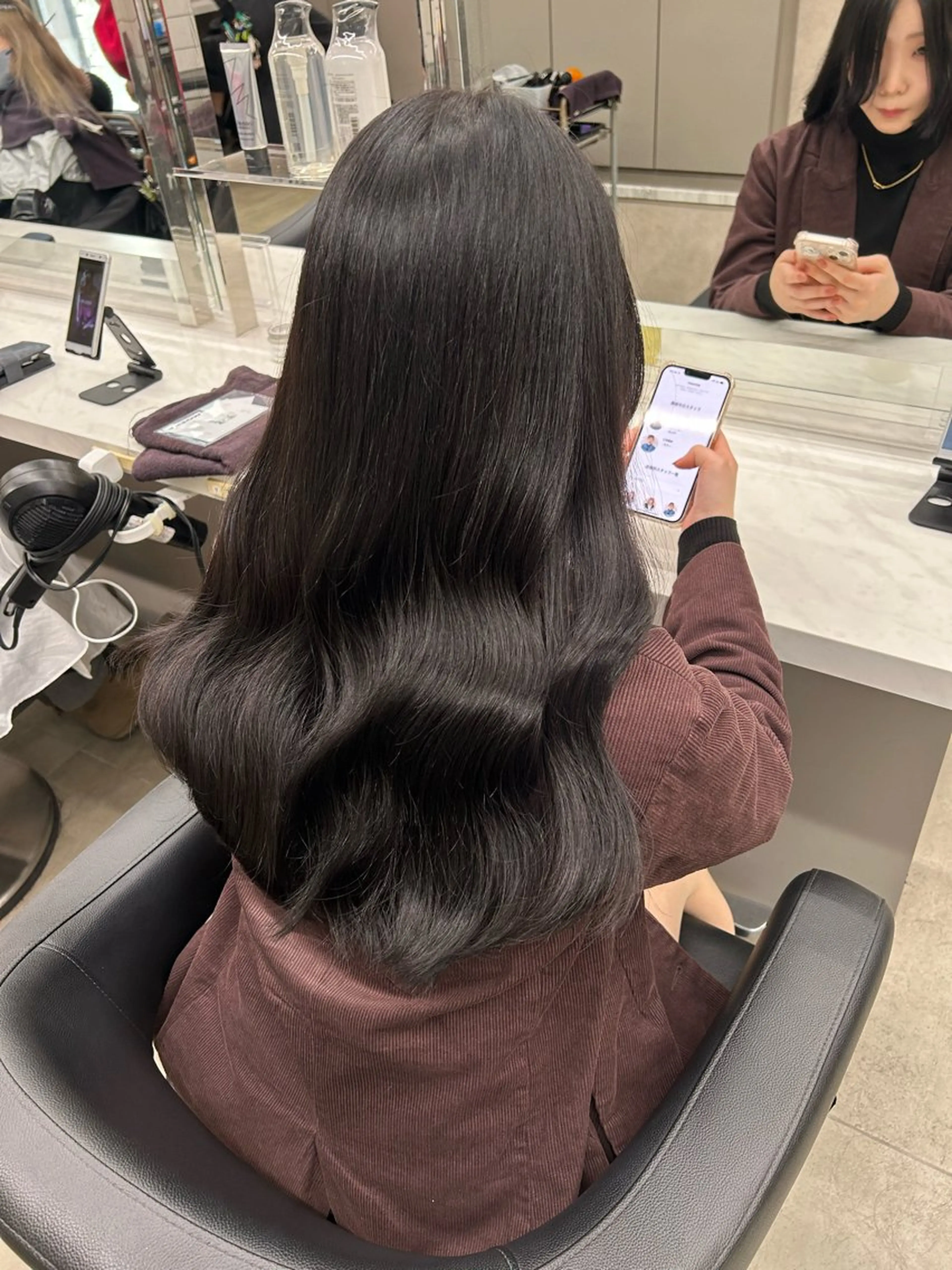 カラー カット ヘアカラー beige🤎ダブル カラー/レイヤー🧸のヘアスタイル