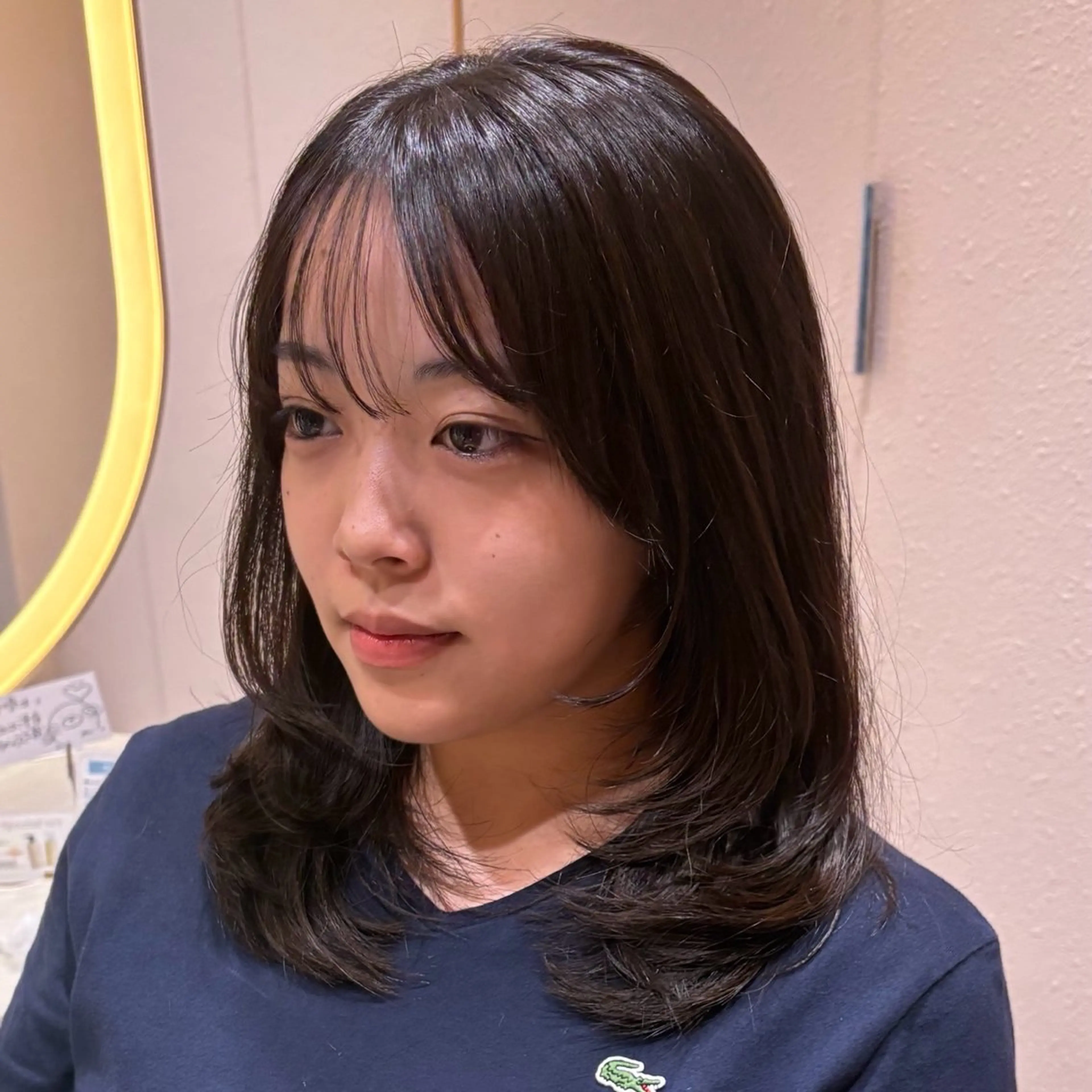 ミディアム レイヤーカット レイヤーカット/韓国 /伊藤　怜のヘアスタイル