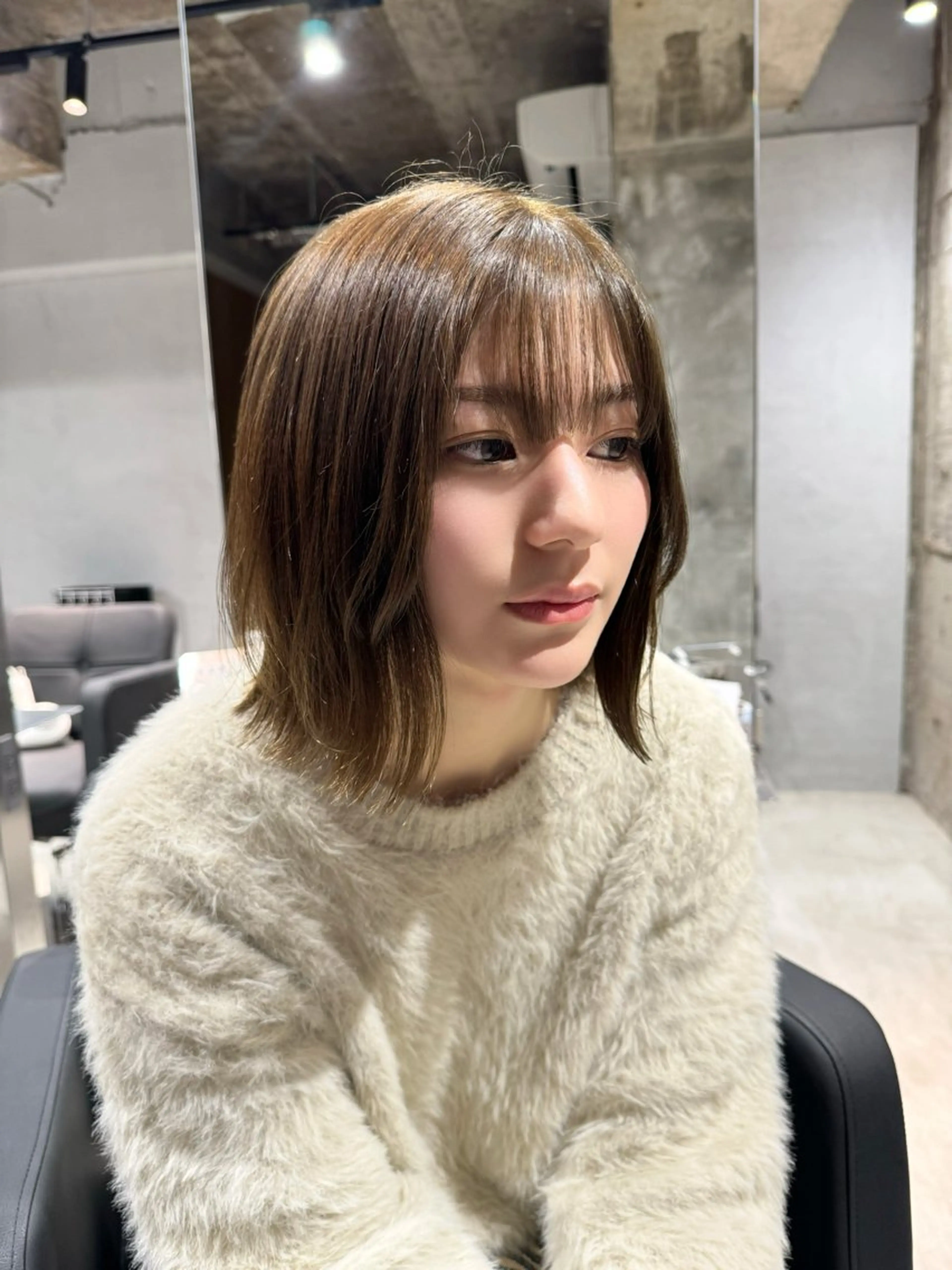 ミディアム カラー ヘアアレンジ ブリーチ トリートメント カット ヘアカラー トリートメント ヘアセット 【大阪で1番優しい 美容師】りょんのヘアスタイル
