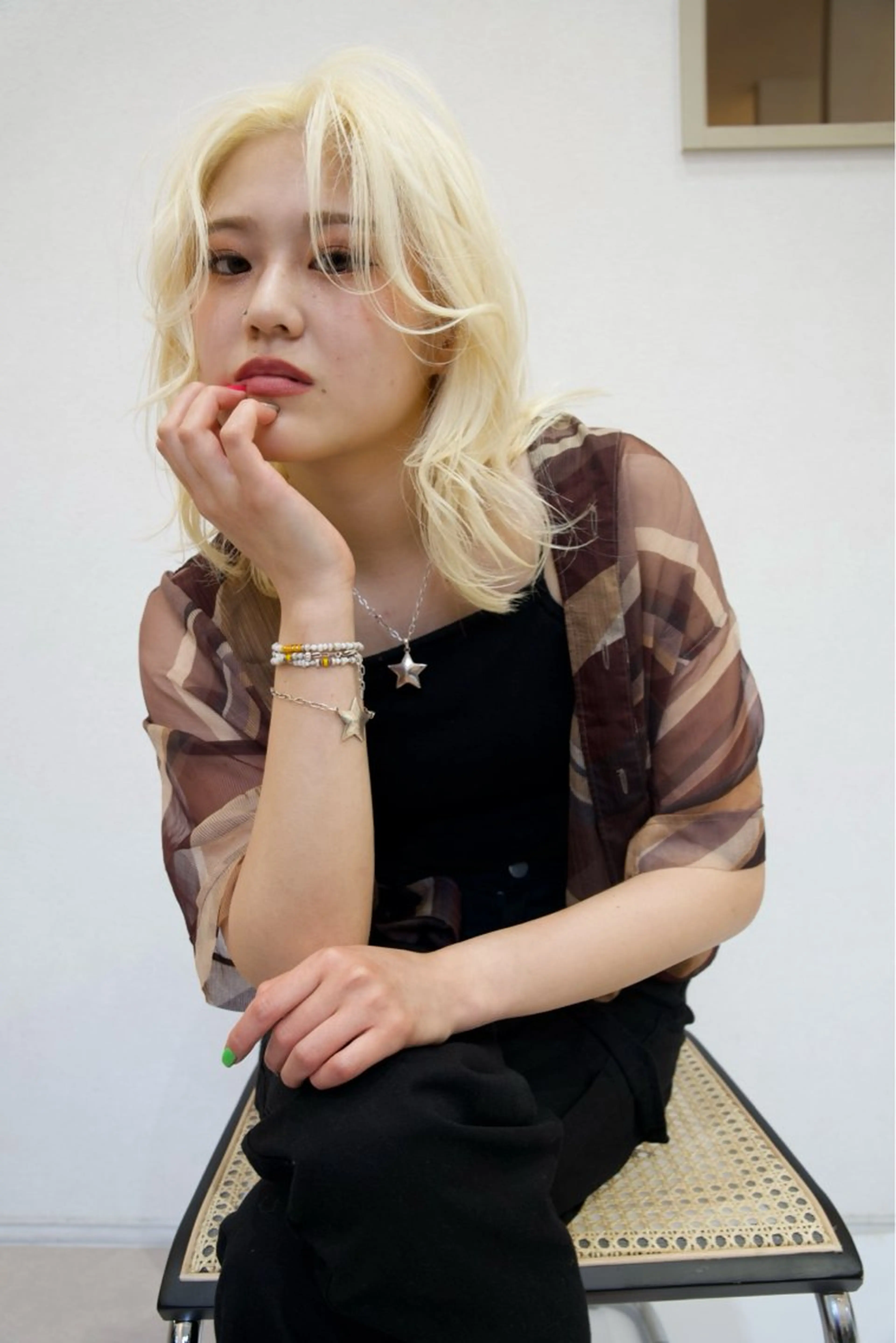 ミディアム keshiki🦋 Nanaのヘアスタイル