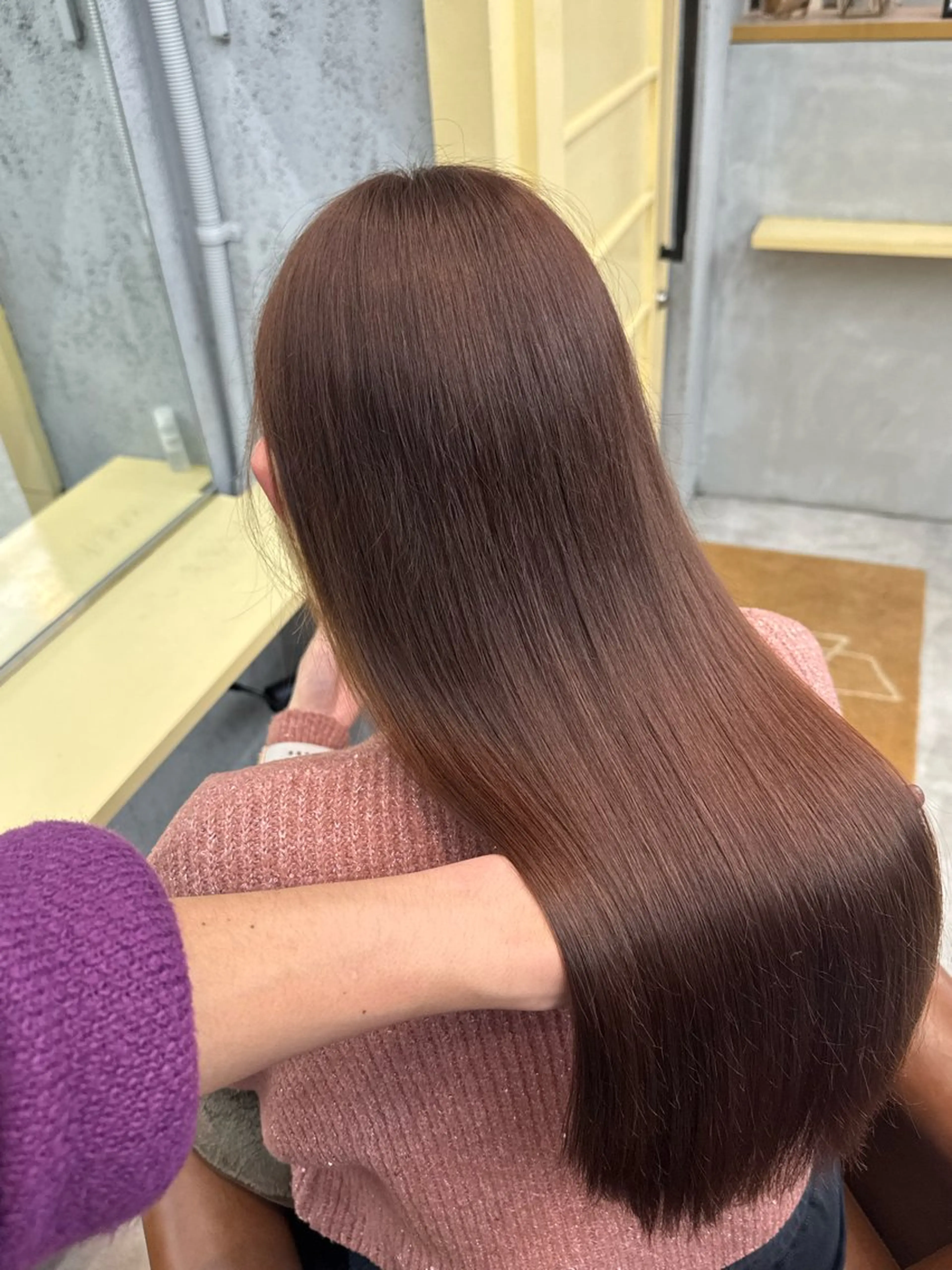 ロング カラー カット ヘアカラー トリートメント Wehlen所属・透明感カラー🌟 keisukeのヘアスタイル