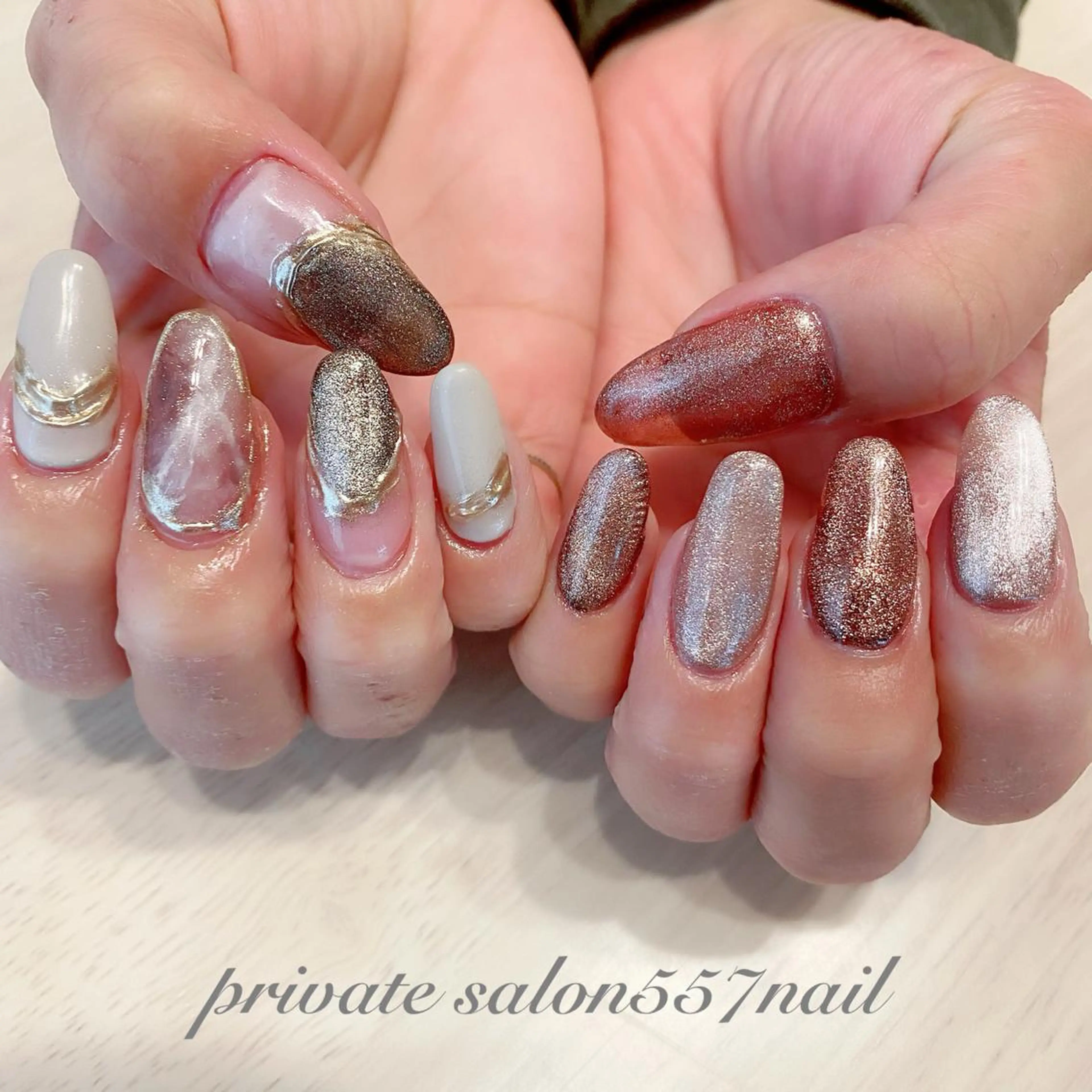 ネイル ハンドネイル 557 nailのネイルデザイン