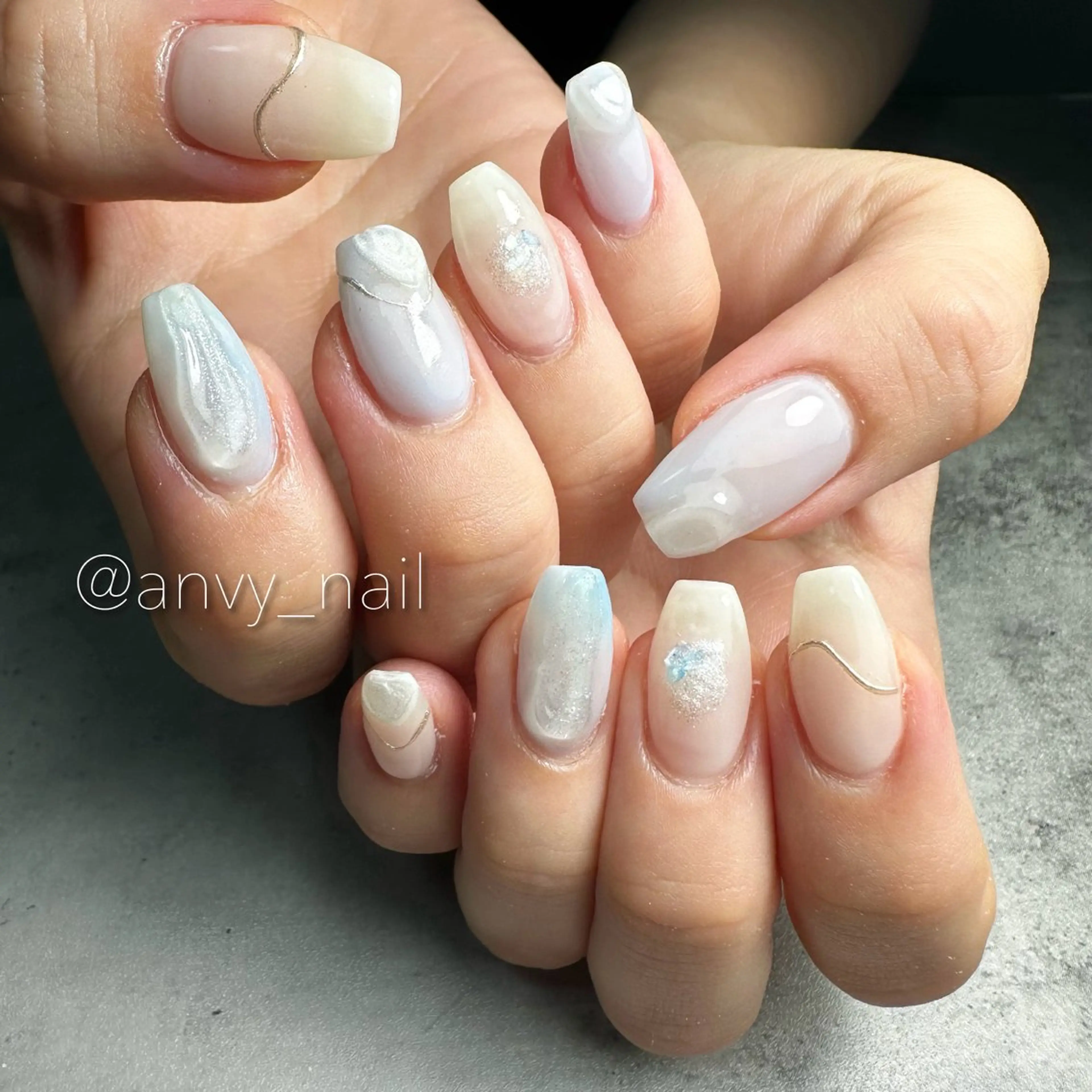 ネイル ハンドネイル NAIL SALON あんび所属・nail salon あんびのネイルデザイン