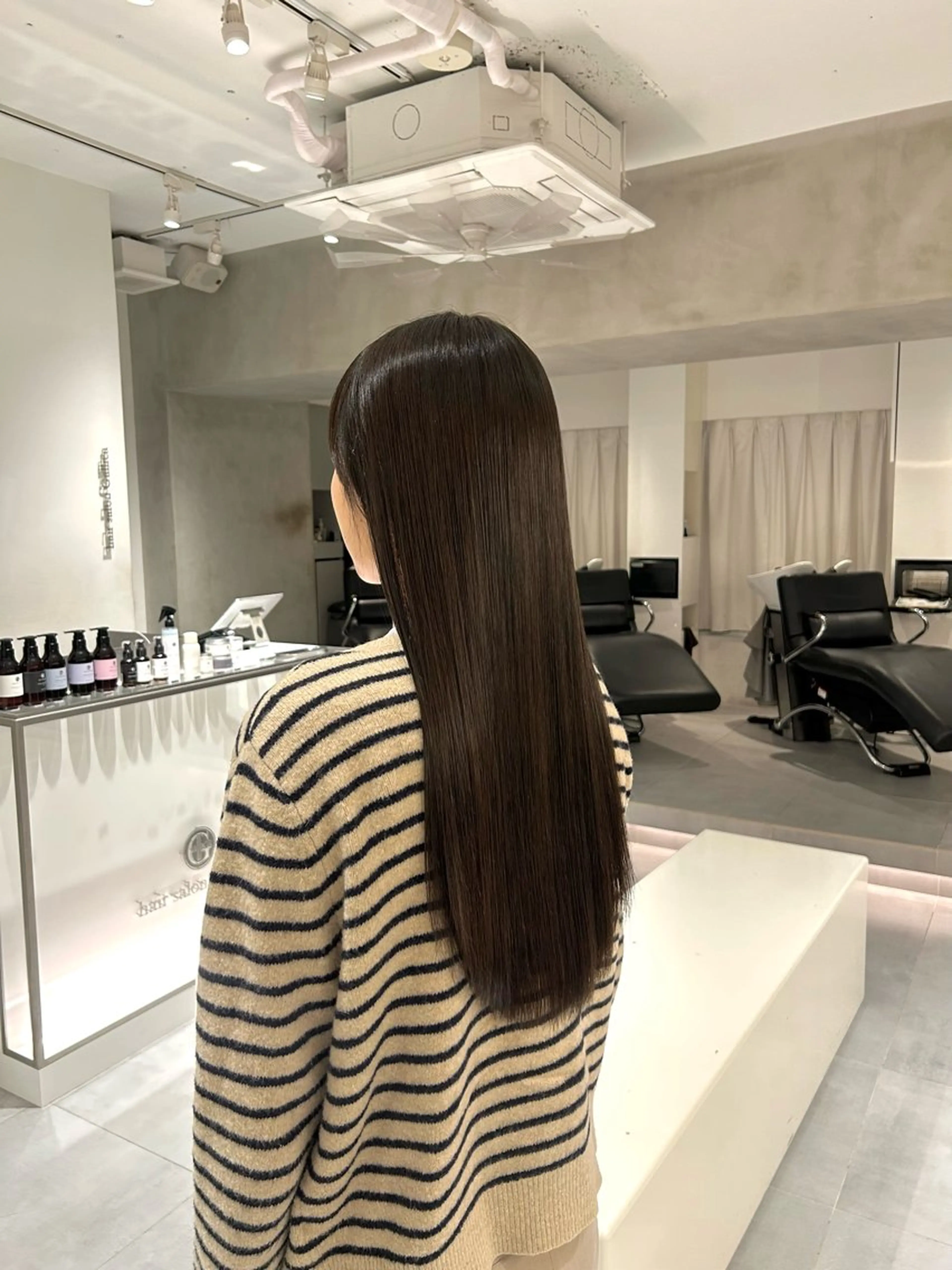 ロング カラー カット ヘアカラー トリートメント 🧚つやさらhair 🧚manakaのヘアスタイル