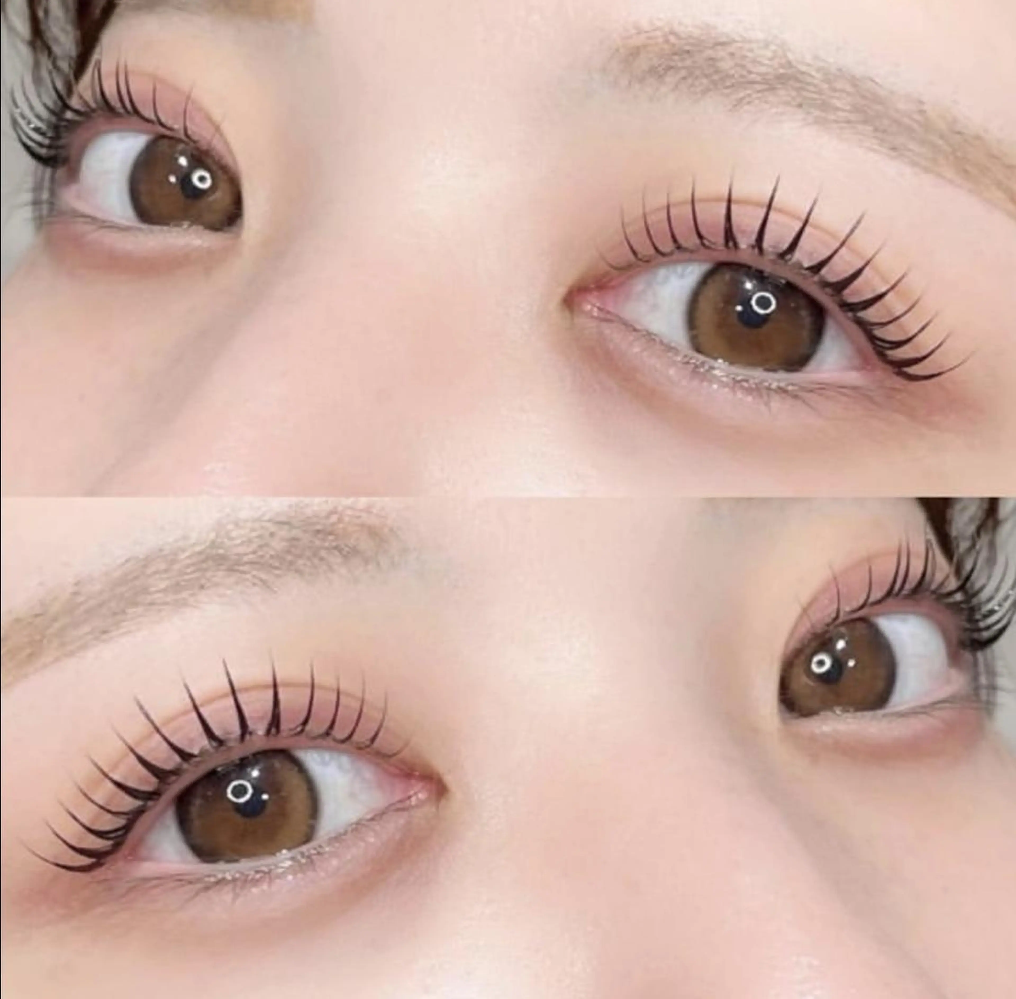 マツエク・マツパ 束感まつ毛 パリジェンヌラッシュリフト まつげパーマ マツパ 🪽fein.🪽 eye&nail💞のネイルデザイン