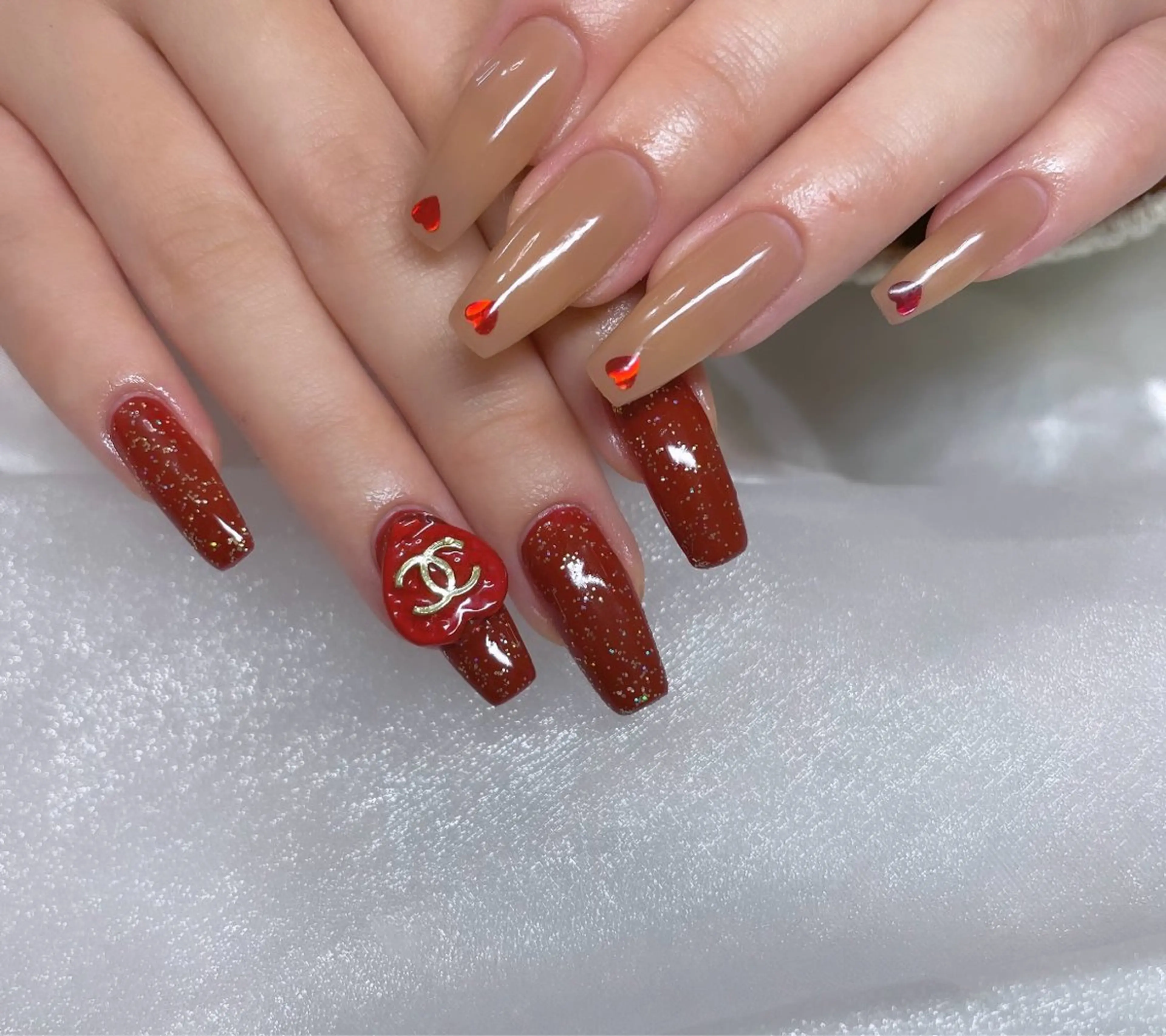 ネイル シンプルネイル nail salon Lunasisのネイルデザイン