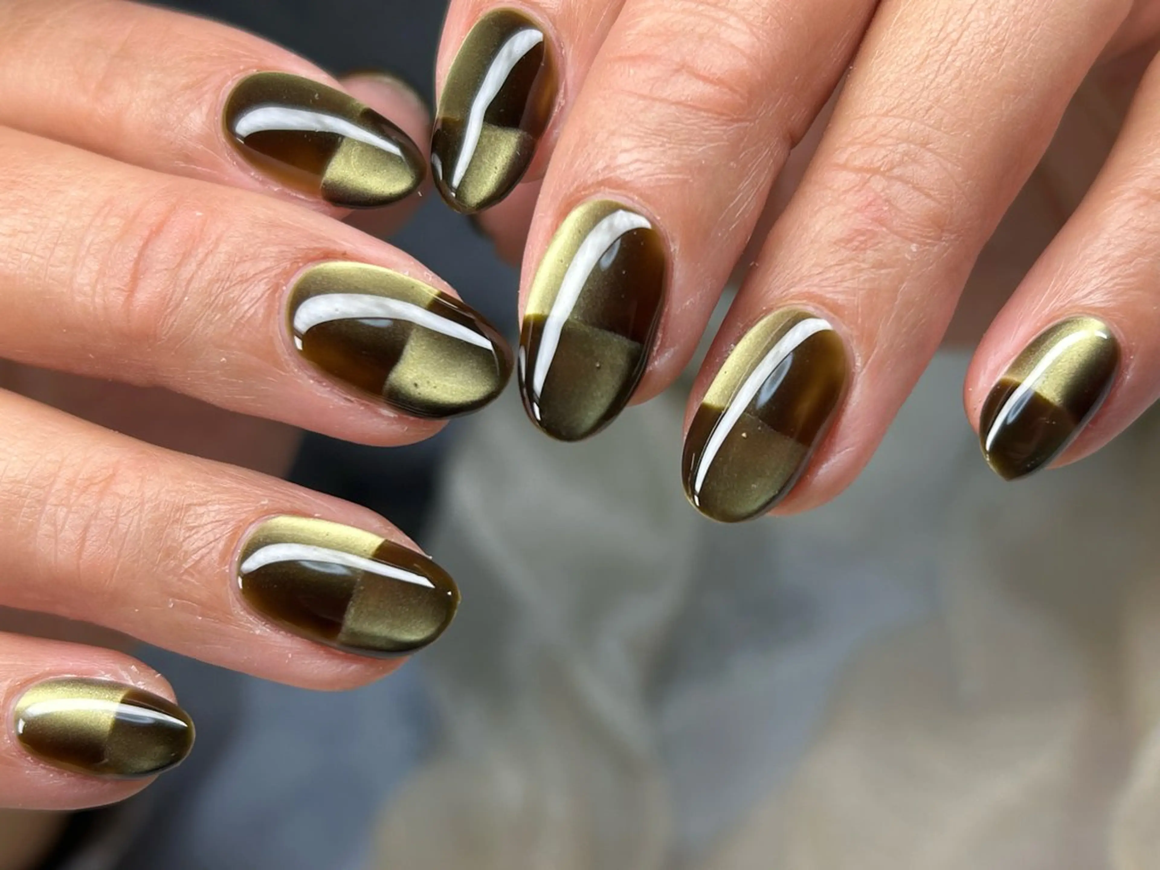 ネイル アートネイル チークネイル 成人式 入学式 長さ出し ハンドネイル Lino Nailのネイルデザイン