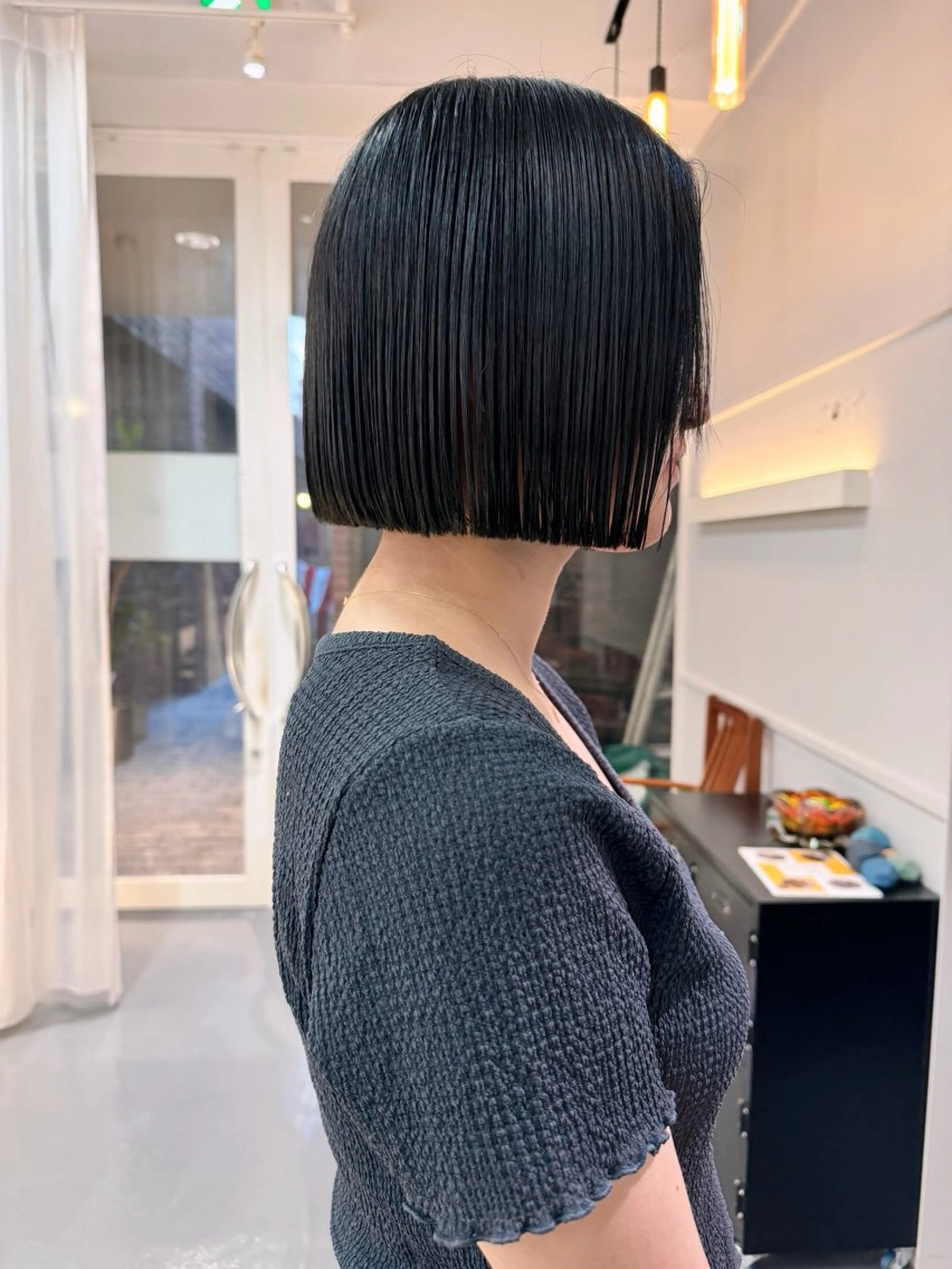 ショート 縮毛矯正 ooit所属・ooitヨシダ ミナミのヘアスタイル