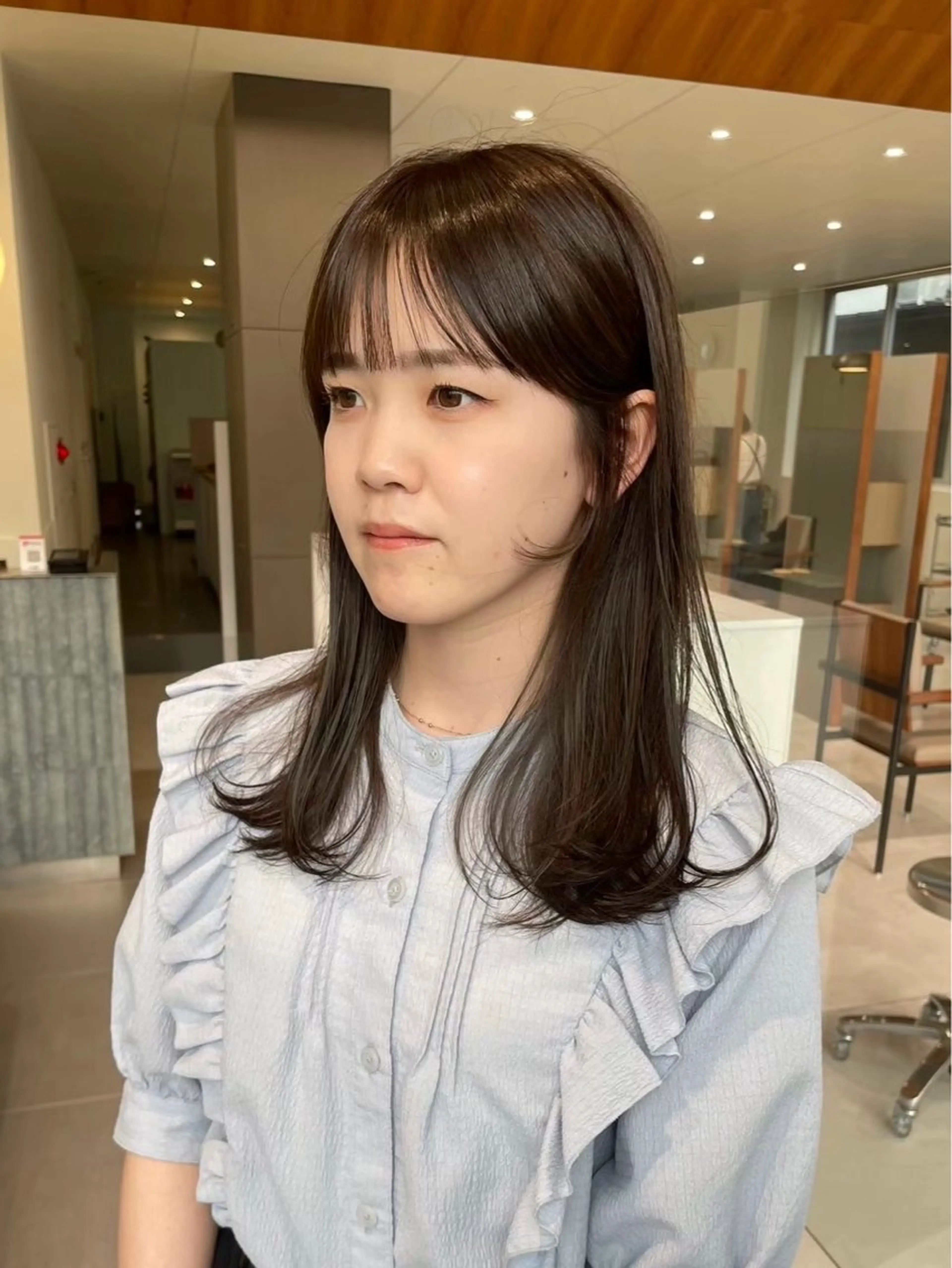 カラー ヘアカラー カラーモデル 🪐Sena⭐️のヘアスタイル