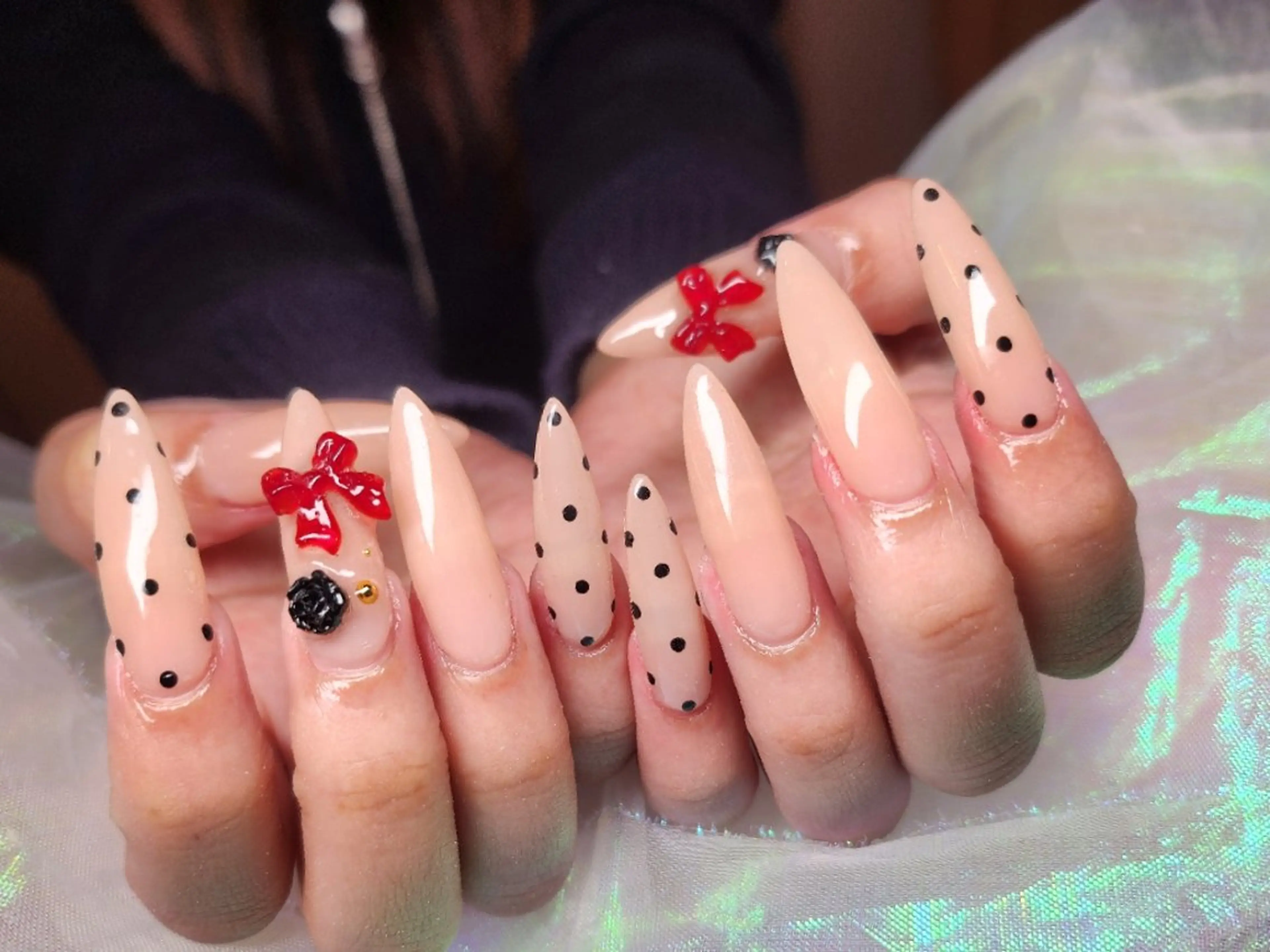 ネイル ハンドネイル 💜bora .のネイルデザイン