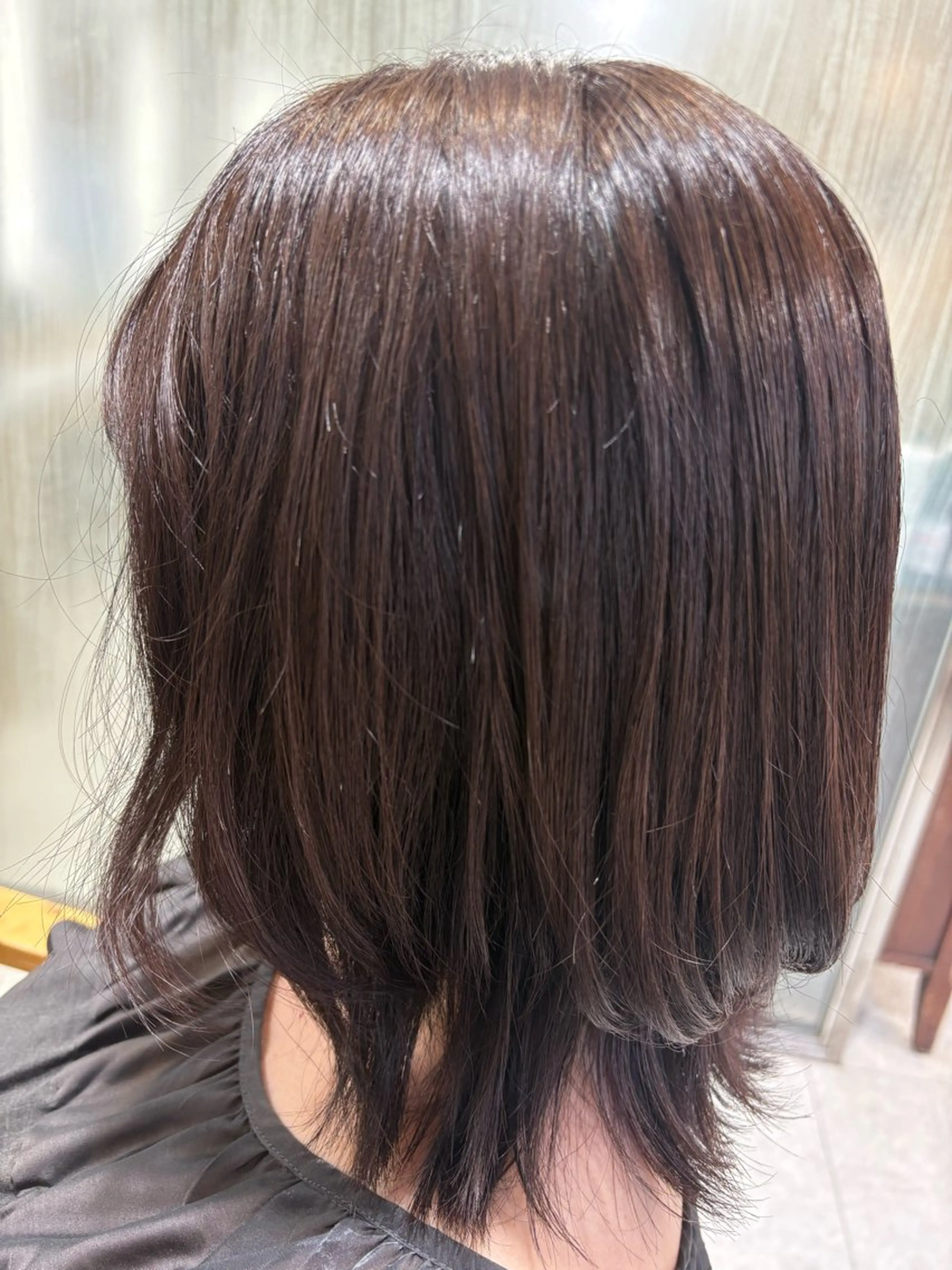 ミディアム 松本 りんのヘアスタイル