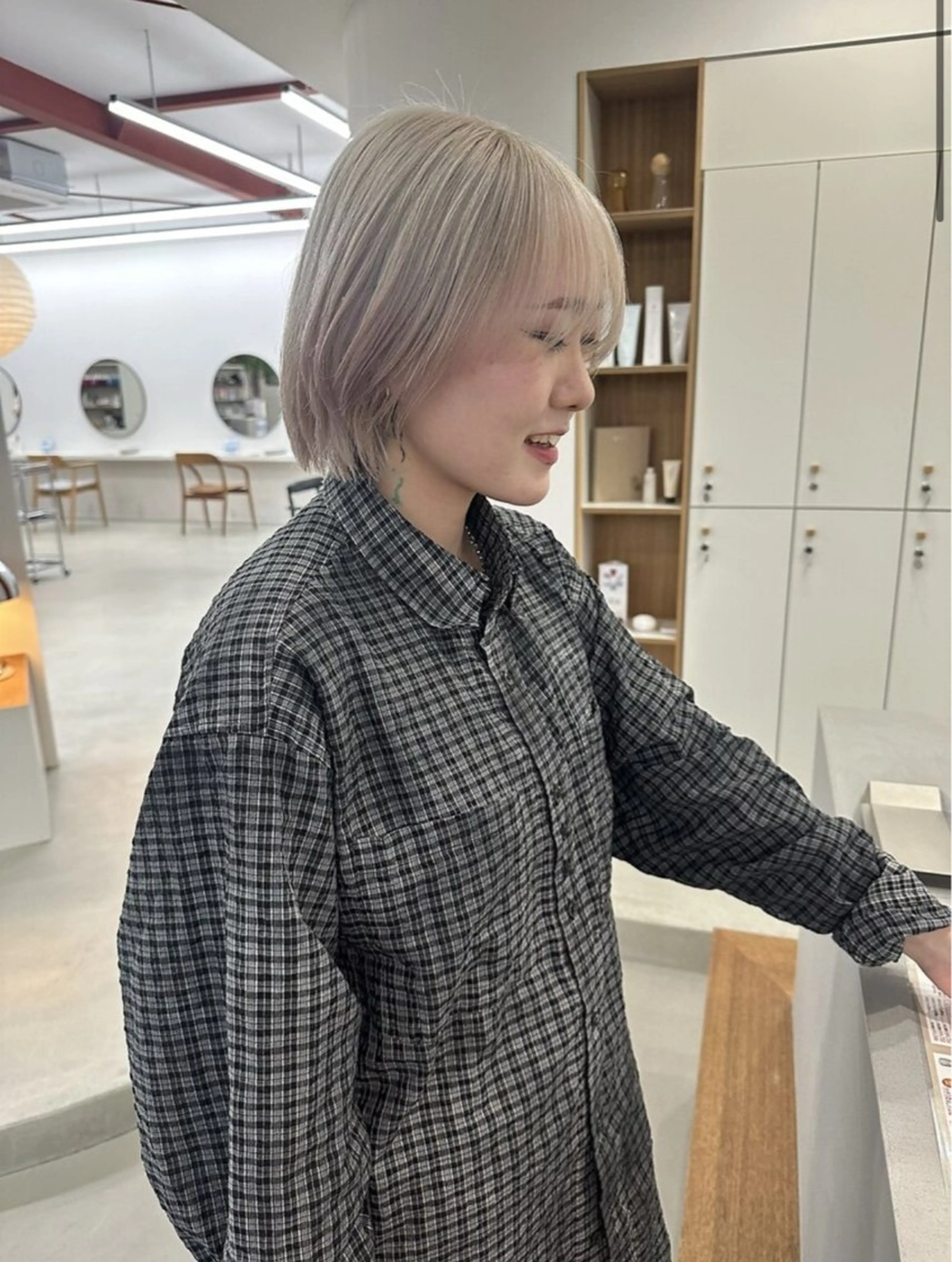 カラー ハイトーンカラー 🥣🫧Sanaのヘアスタイル