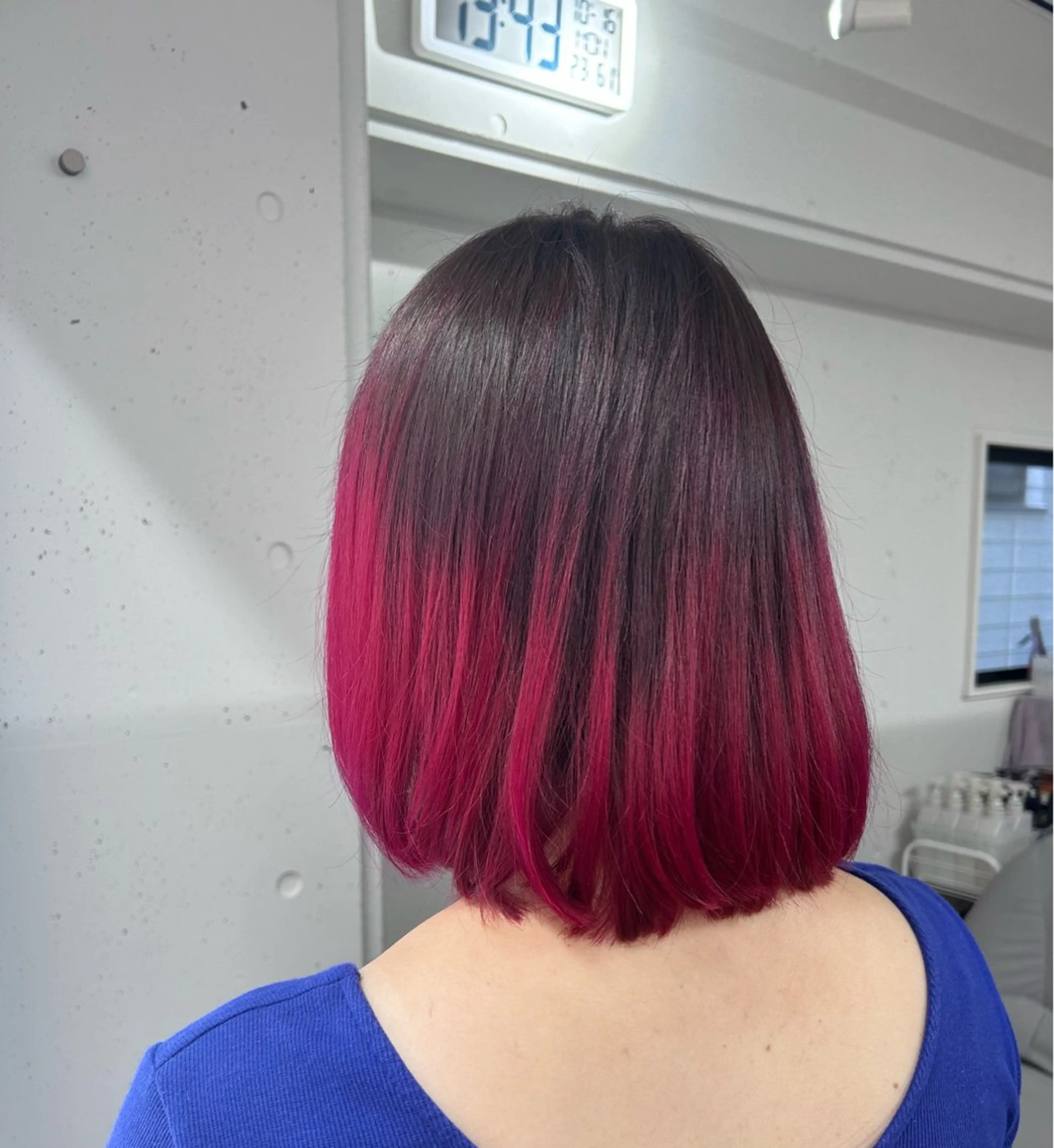 ミディアム カット ヘアカラー ミルミー美容室所属・🦄💒💓齎藤 七海子🦄💒💓のマツエク・マツパデザイン