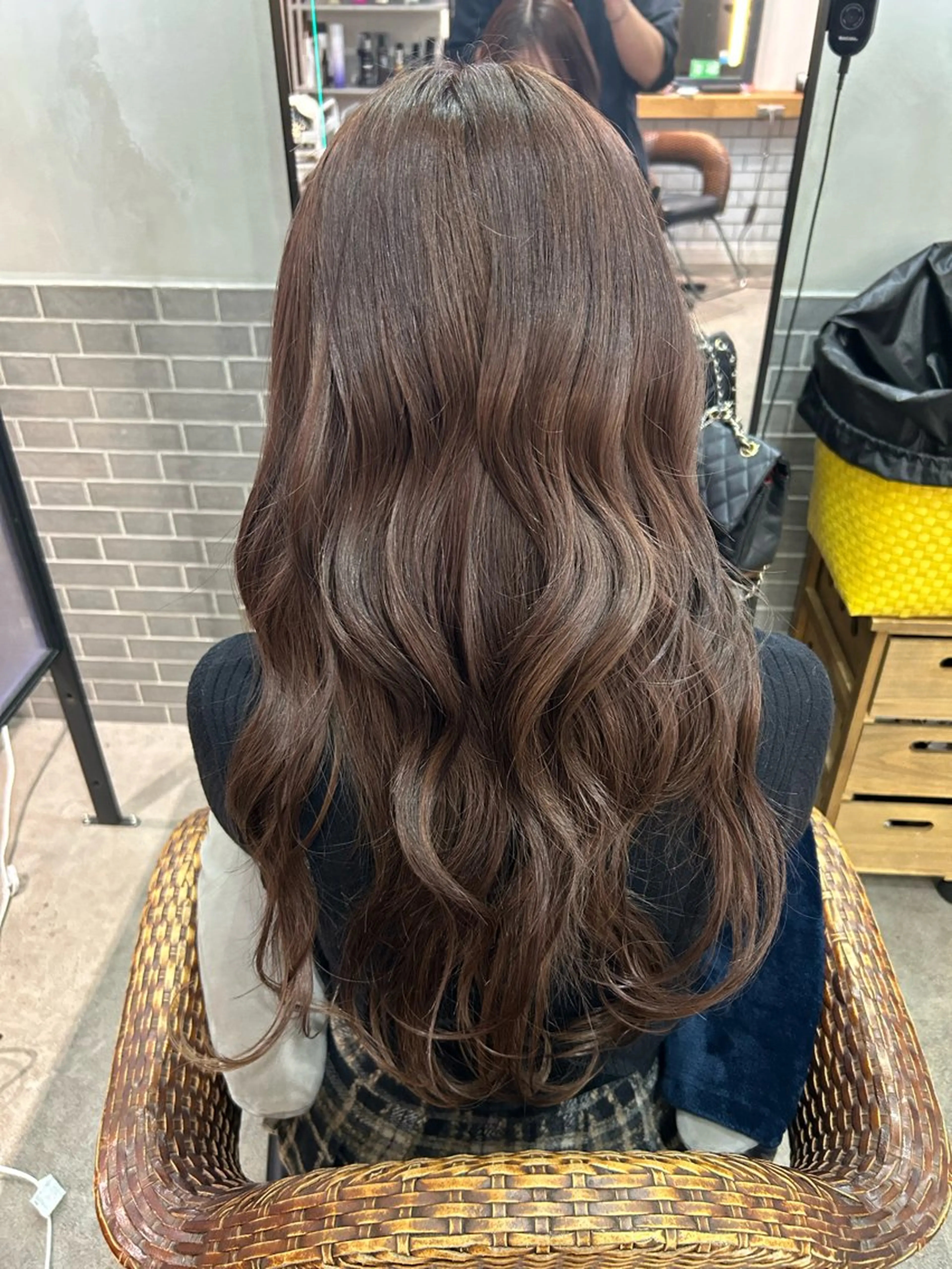 ロング カラー ヘアカラー トリートメント ［極潤］ヒアルロン酸 🫧カラー髪質改善のその他イメージ