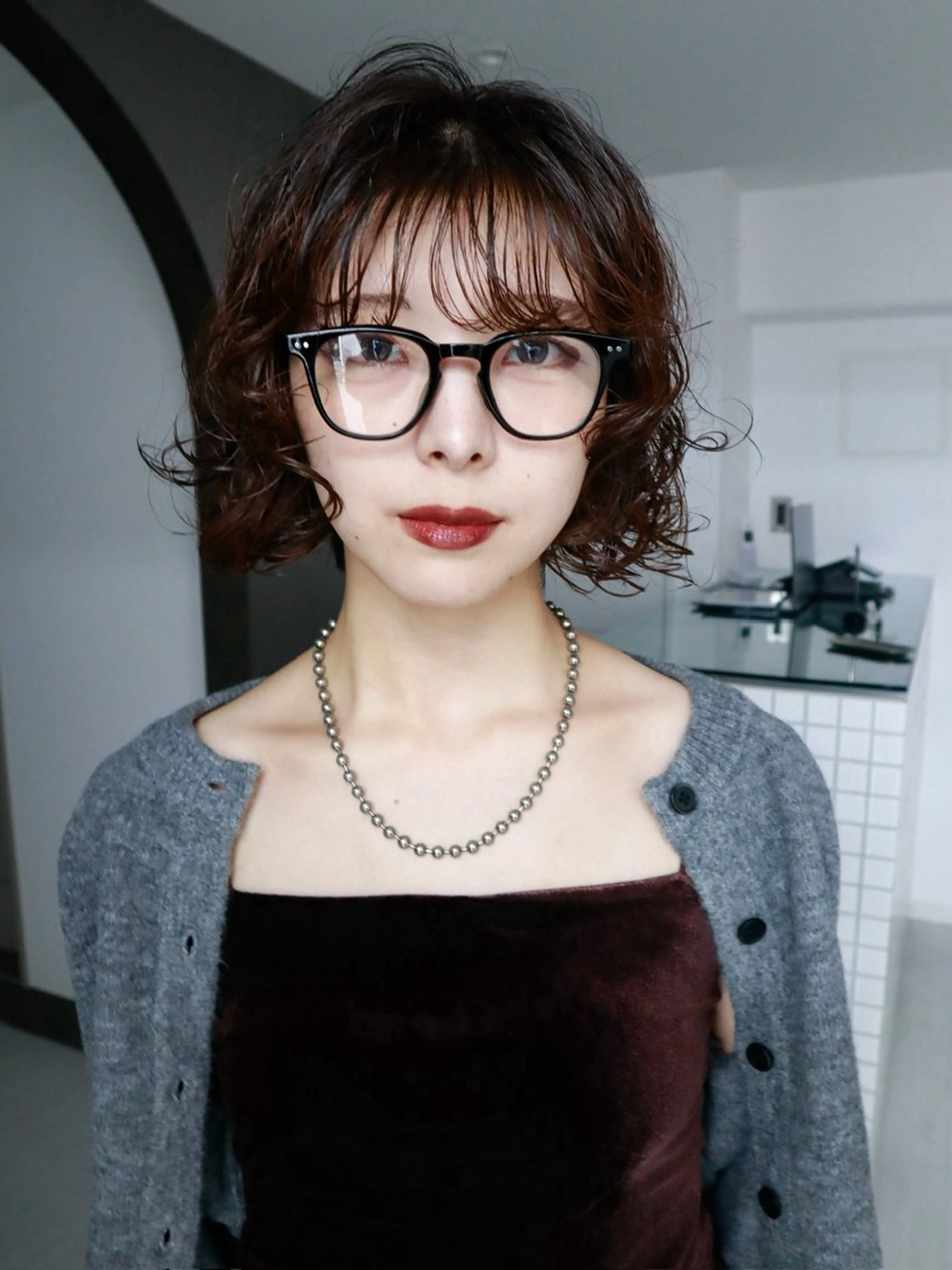 ミディアム パーマ ミディアムパーマ 🌟期間限定‼︎ ⭐️No.1しゅうまのヘアスタイル