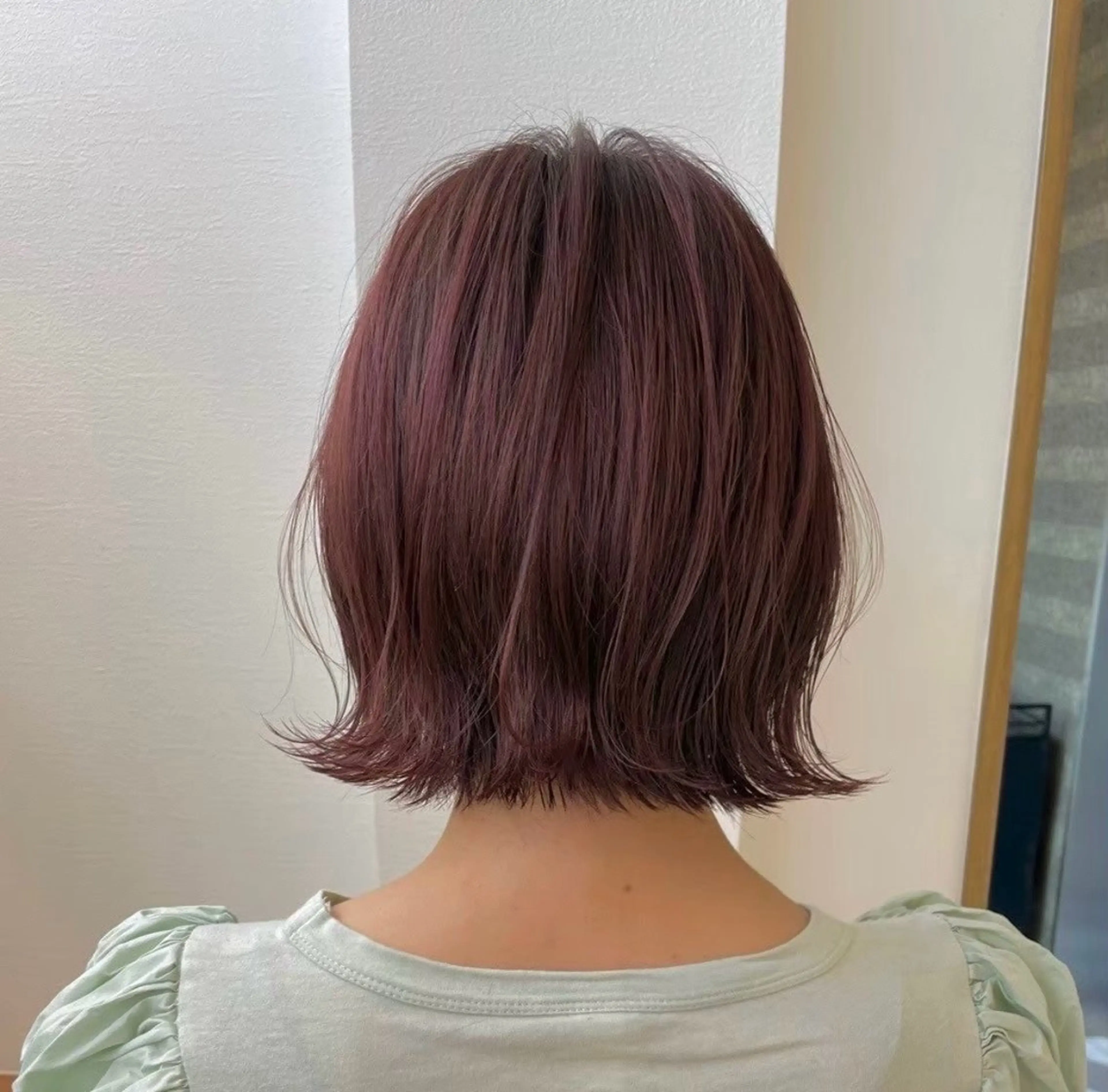 ショート ボブ/顔周りレイヤー /遼祐💫のヘアスタイル