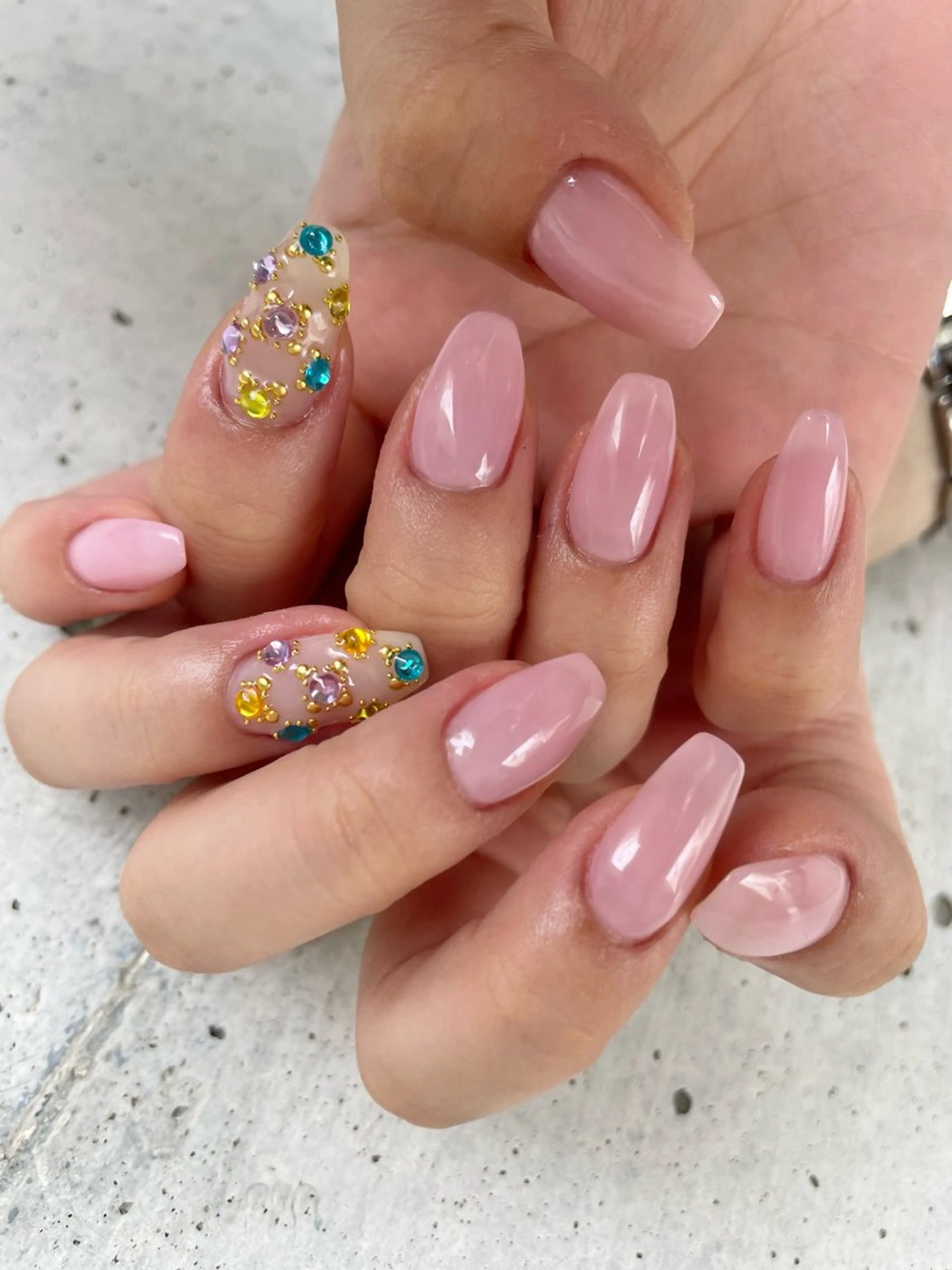 ネイル ハンドネイル nail salon Re:na-juのネイルデザイン