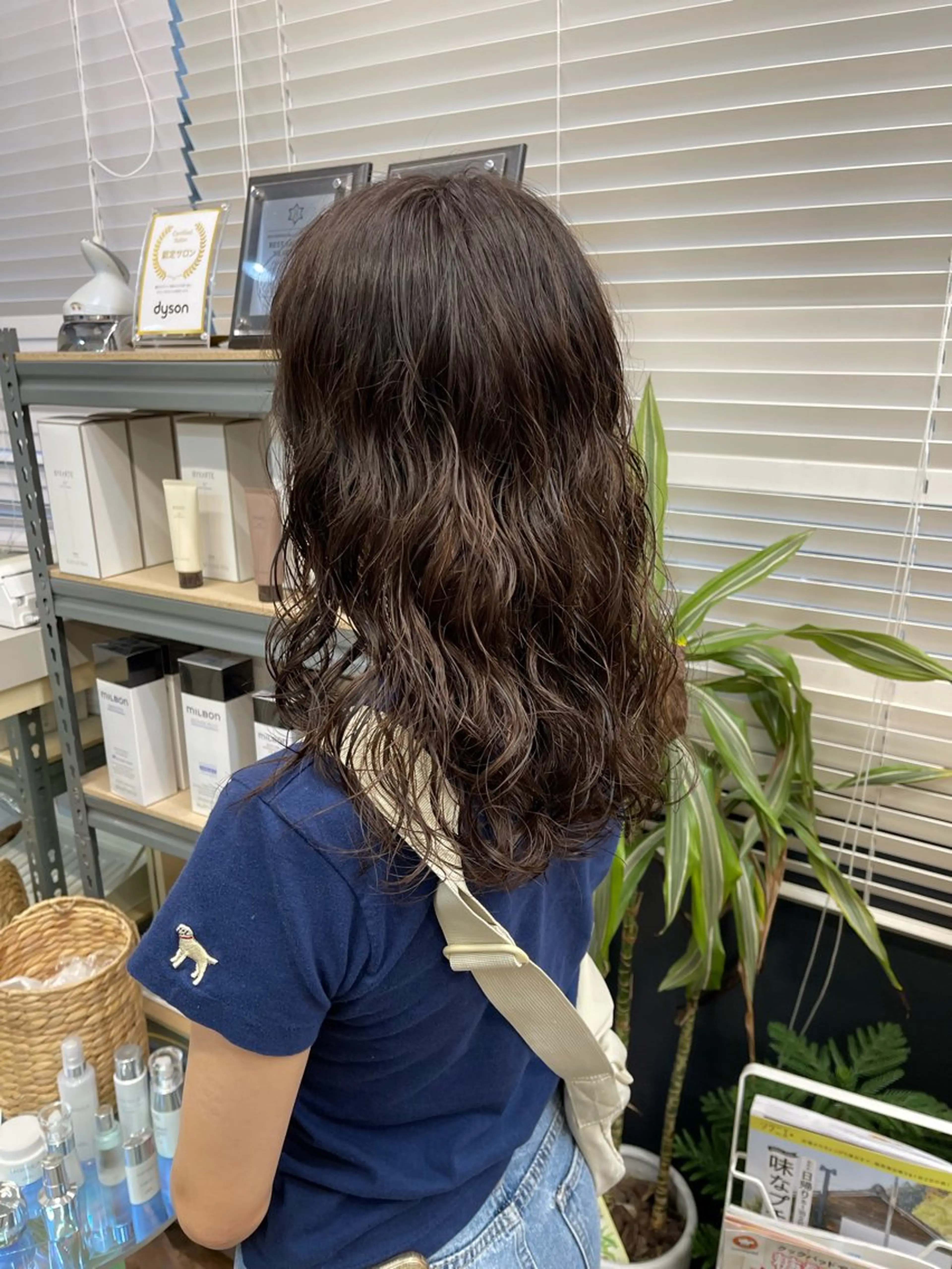 セミロング パーマ ヘアアレンジ カット パーマ Peyp所属・早瀬 裕之のヘアスタイル