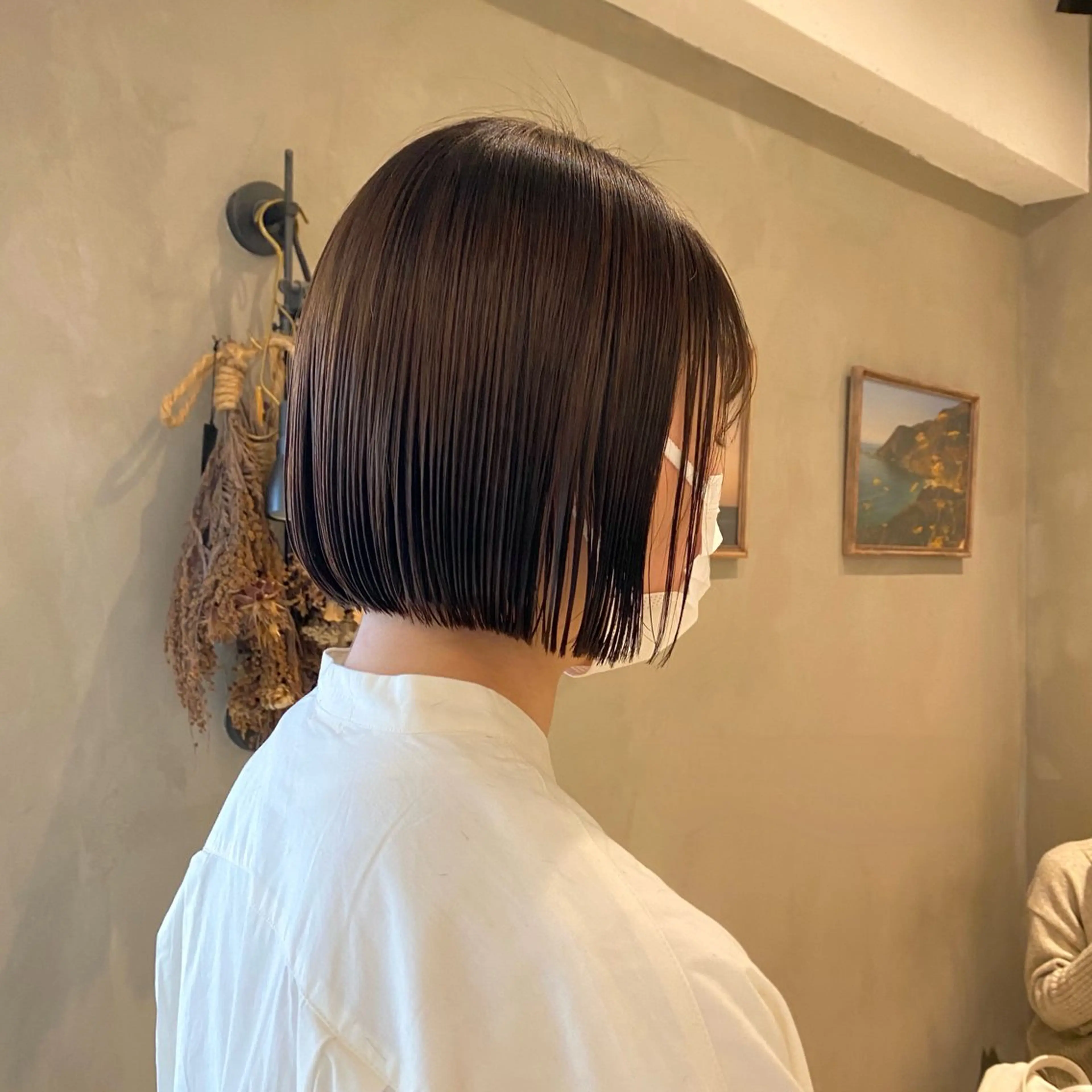 初回限定🍀ボブカット+透明感カラー+トリートメント【U-25割限定半額以下！✨】バッサリも可能です◎の写真