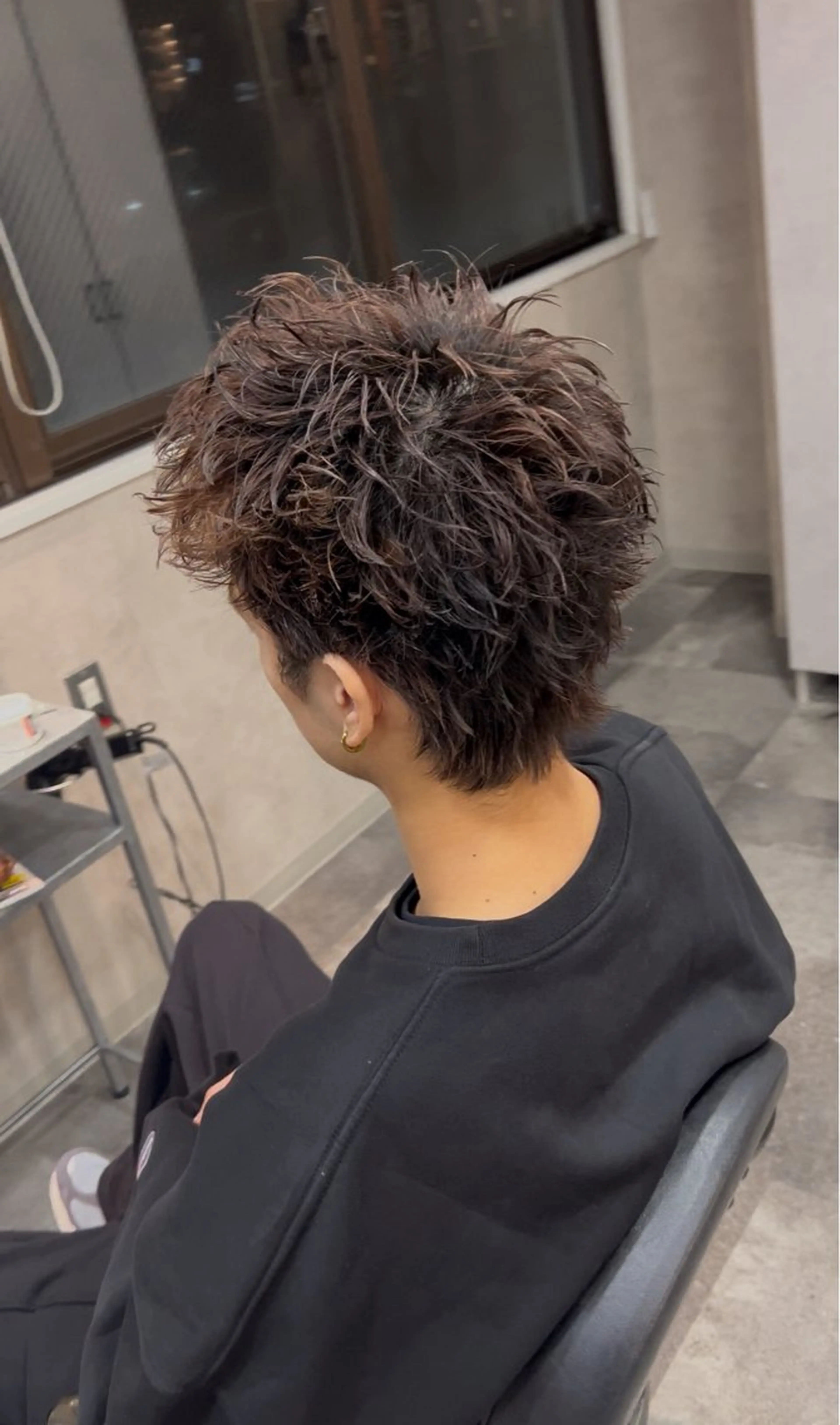 ショート パーマ ヘアアレンジ メンズ メンズパーマ カット パーマ メンズ特化/カラー/ パーマ/ケイシンのヘアスタイル