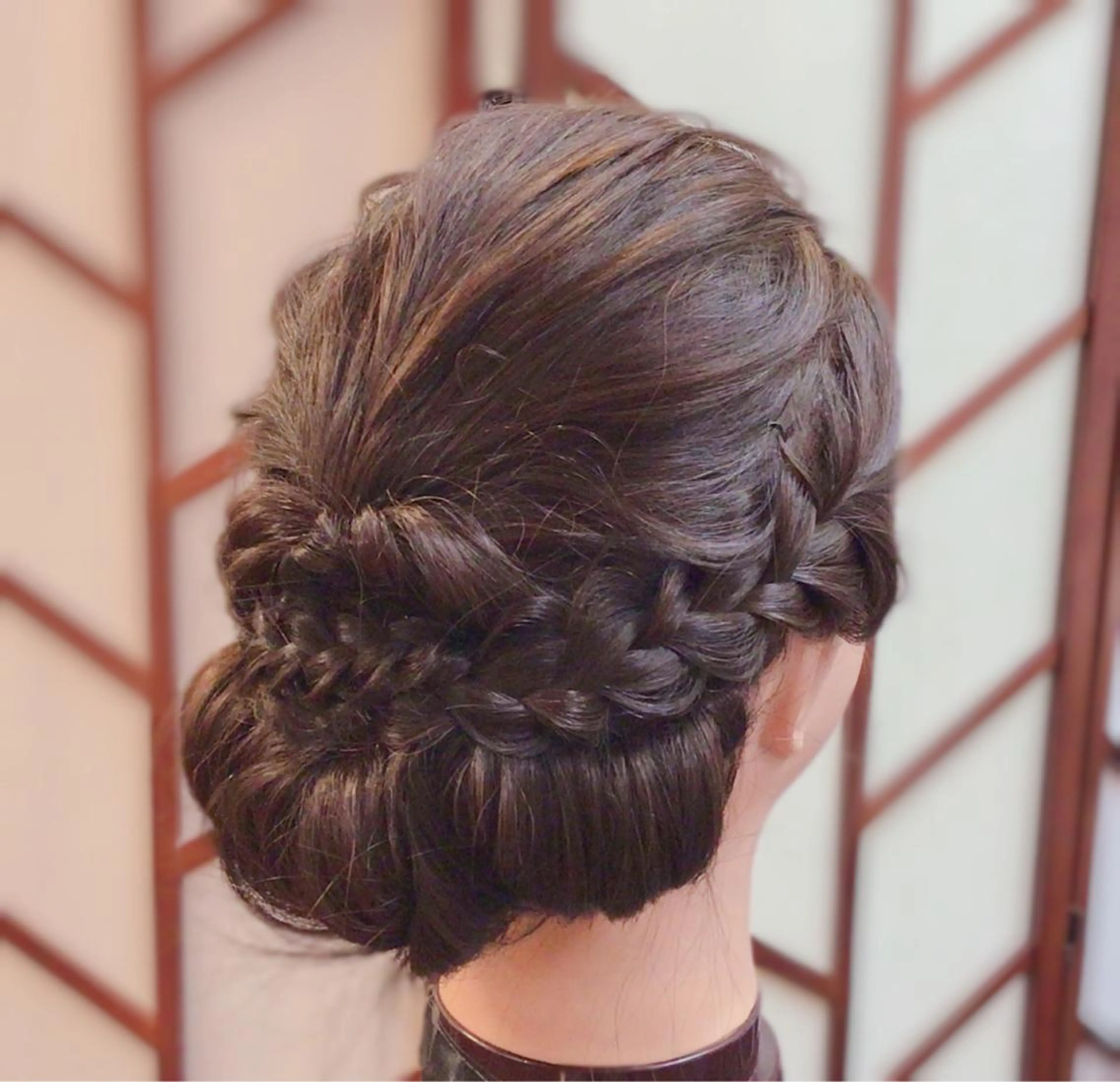 ロング ヘアアレンジ 結婚式・ブライダル VOGUE ANNEX所属・Vogue 梶本のヘアスタイル