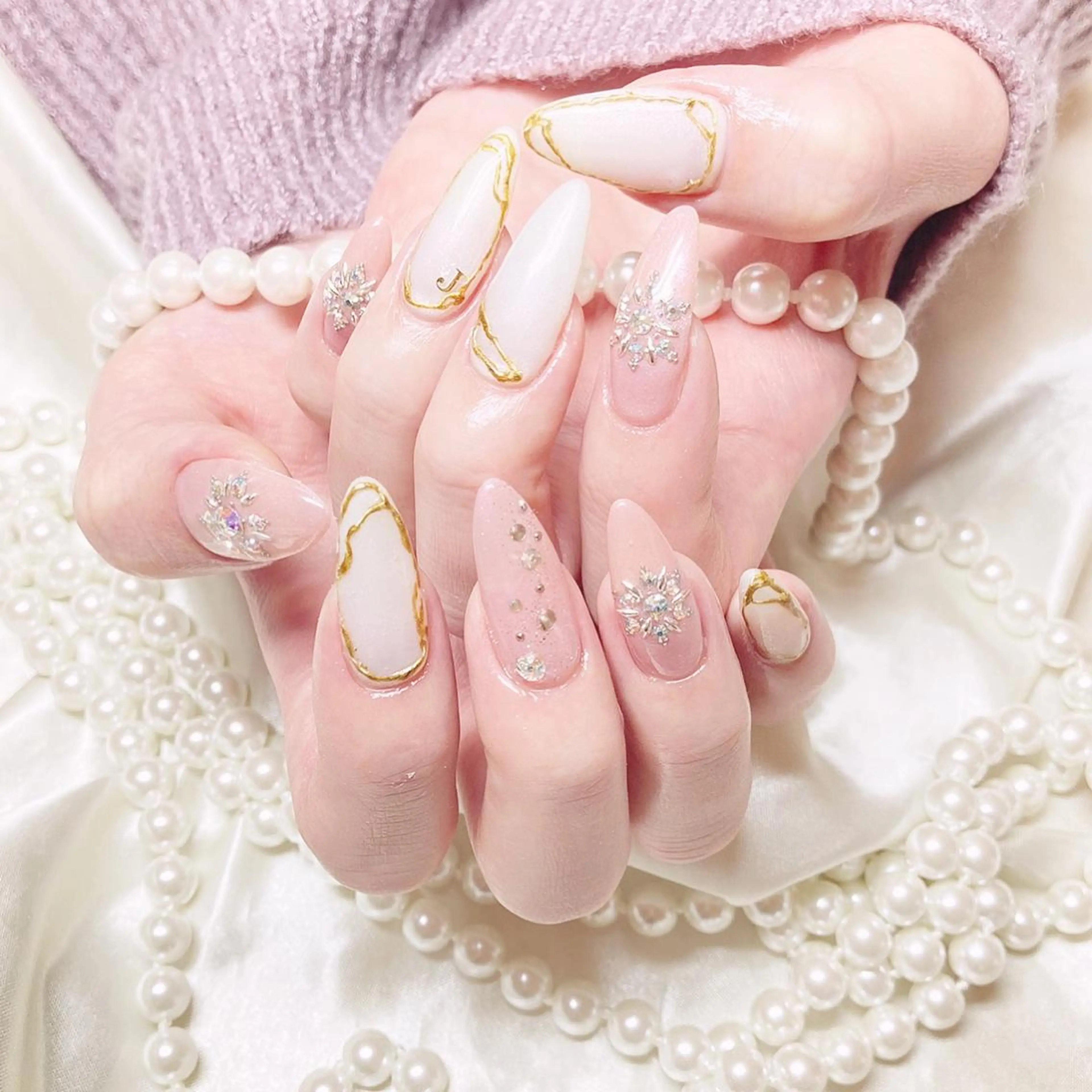 ネイル アートネイル ハンドネイル フットネイル SugaryNail Rinaのネイルデザイン