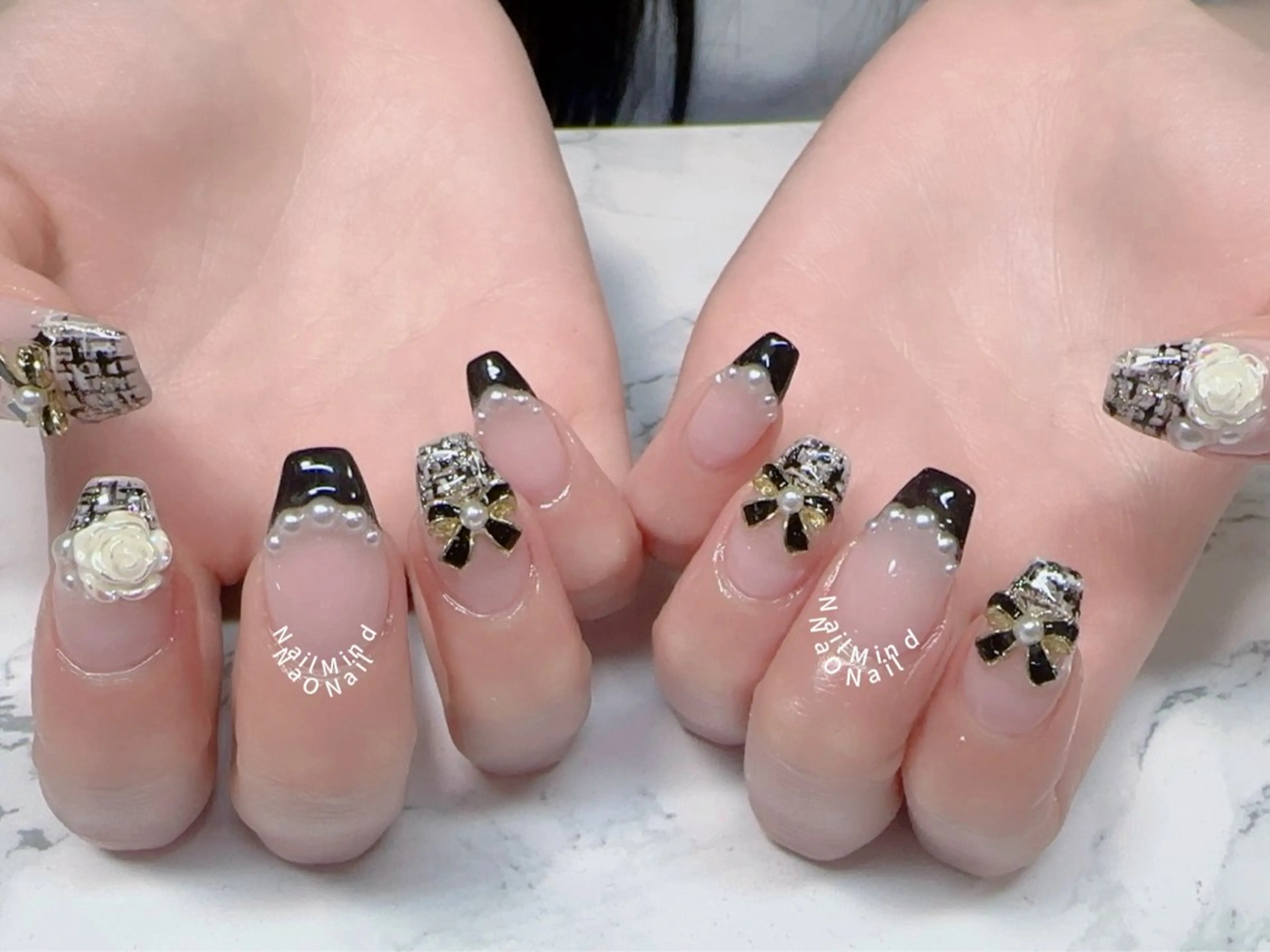 ネイル 持ち込み ハンドネイル Nail Mind (NaONail）のネイルデザイン