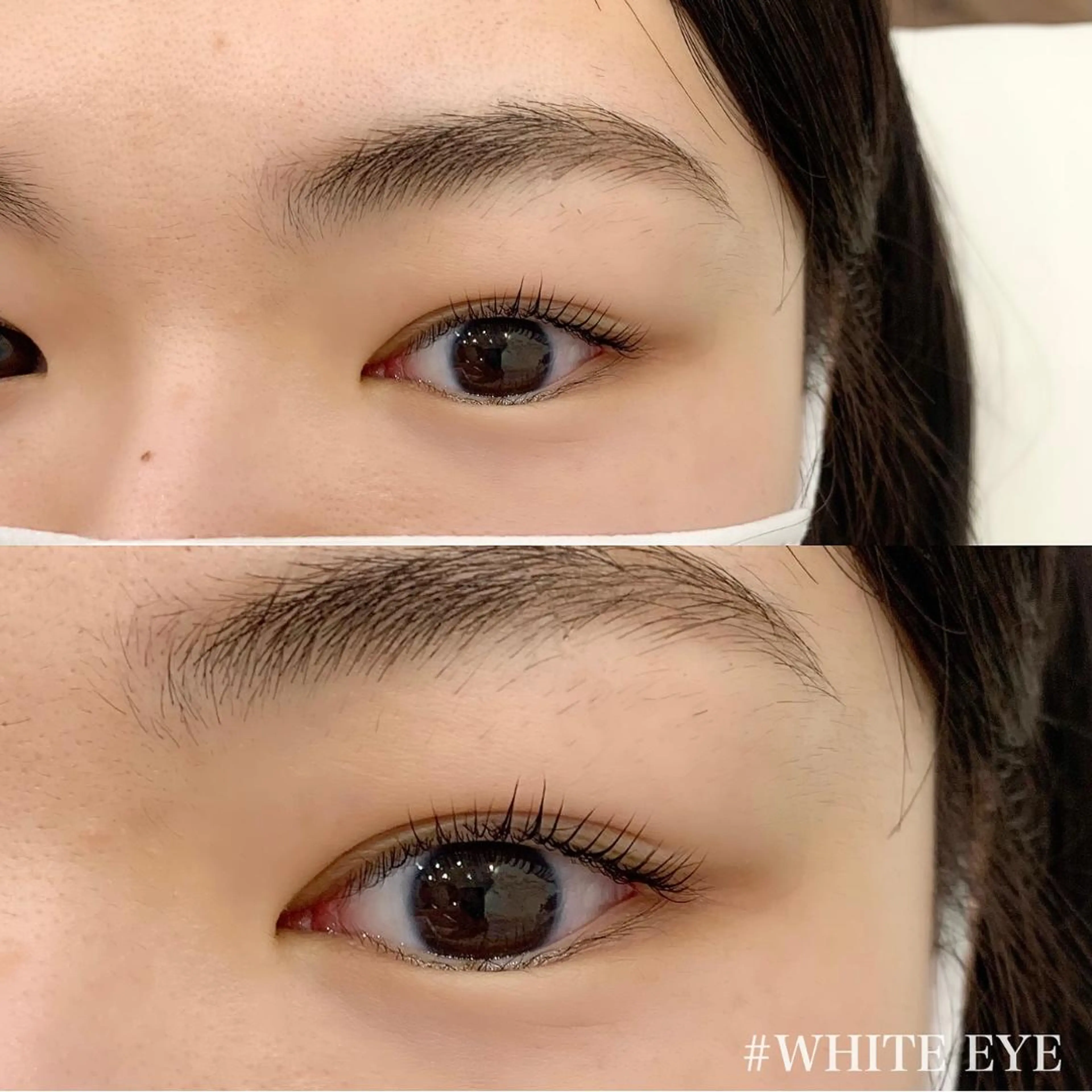 マツエク・マツパ Lカール マツパ WHITE EYE 🤍Mayukaの眉毛・アイブロウイメージ